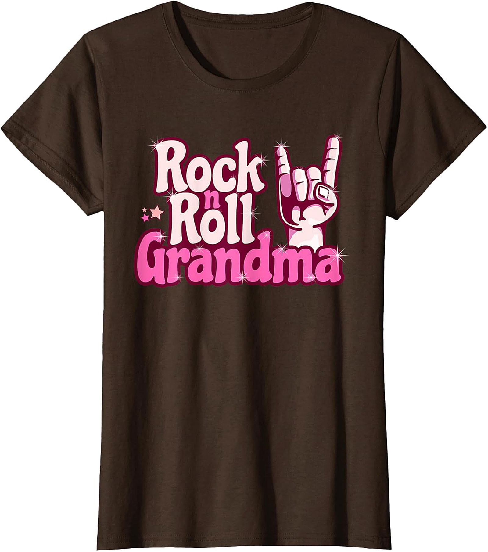 Rock n Roll Grandma T-Shirt | Funny Retro Graphic Tee