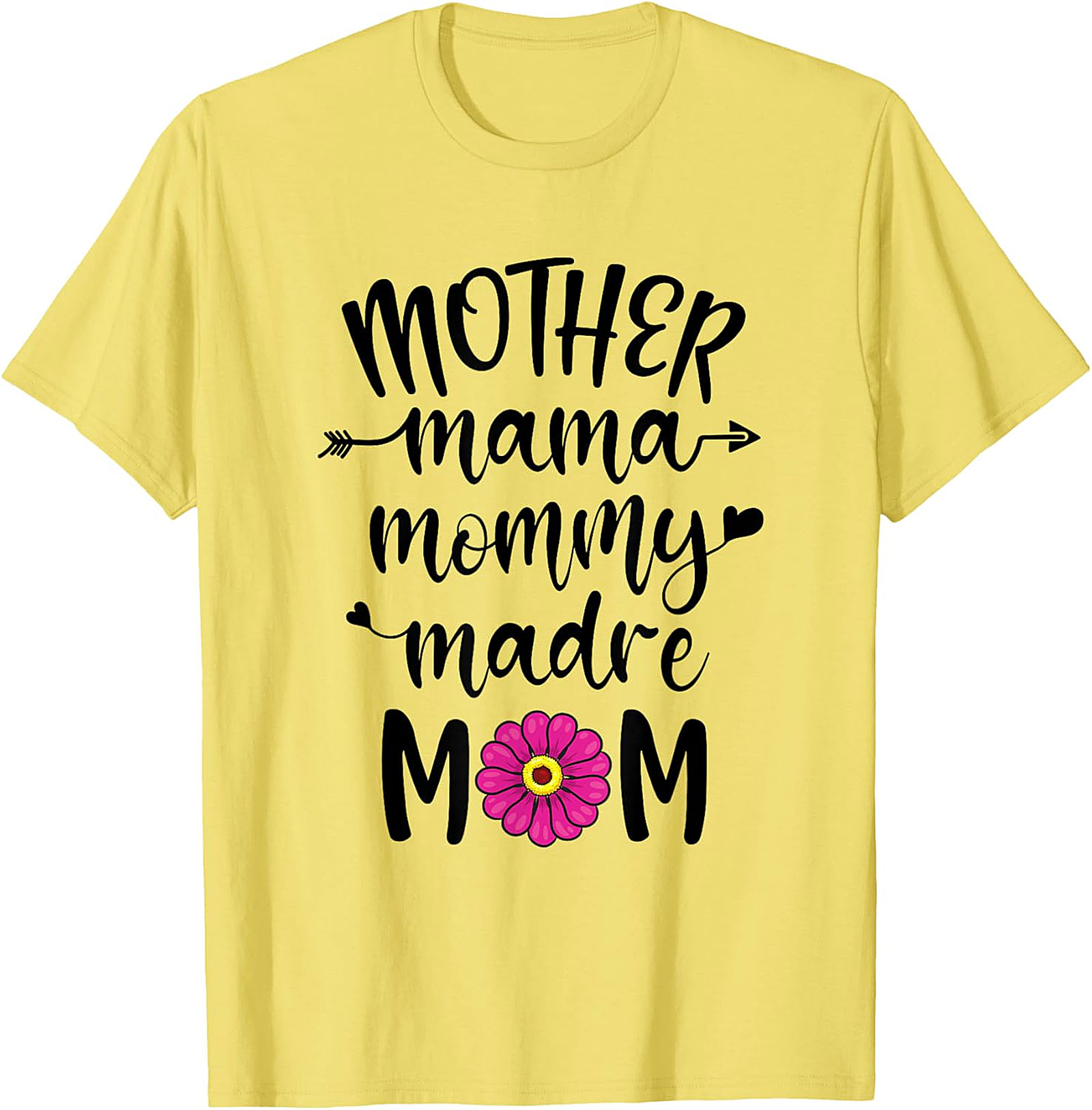 Mother Mama Mommy Madre Mom T-shirt Floral Mother's Day Tee