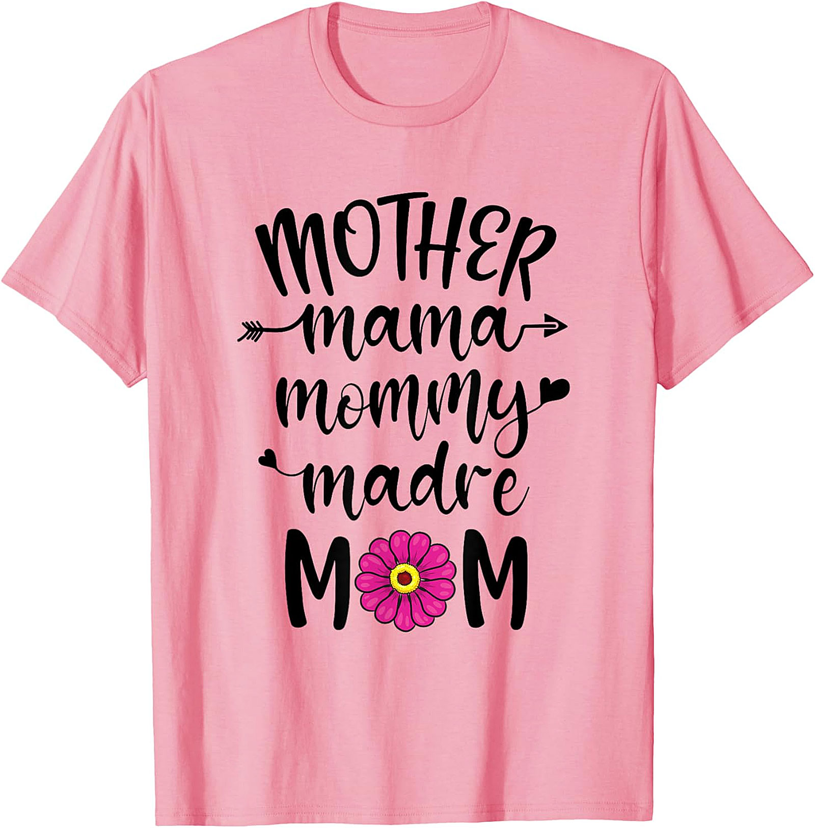 Mother Mama Mommy Madre Mom T-shirt Floral Mother's Day Tee