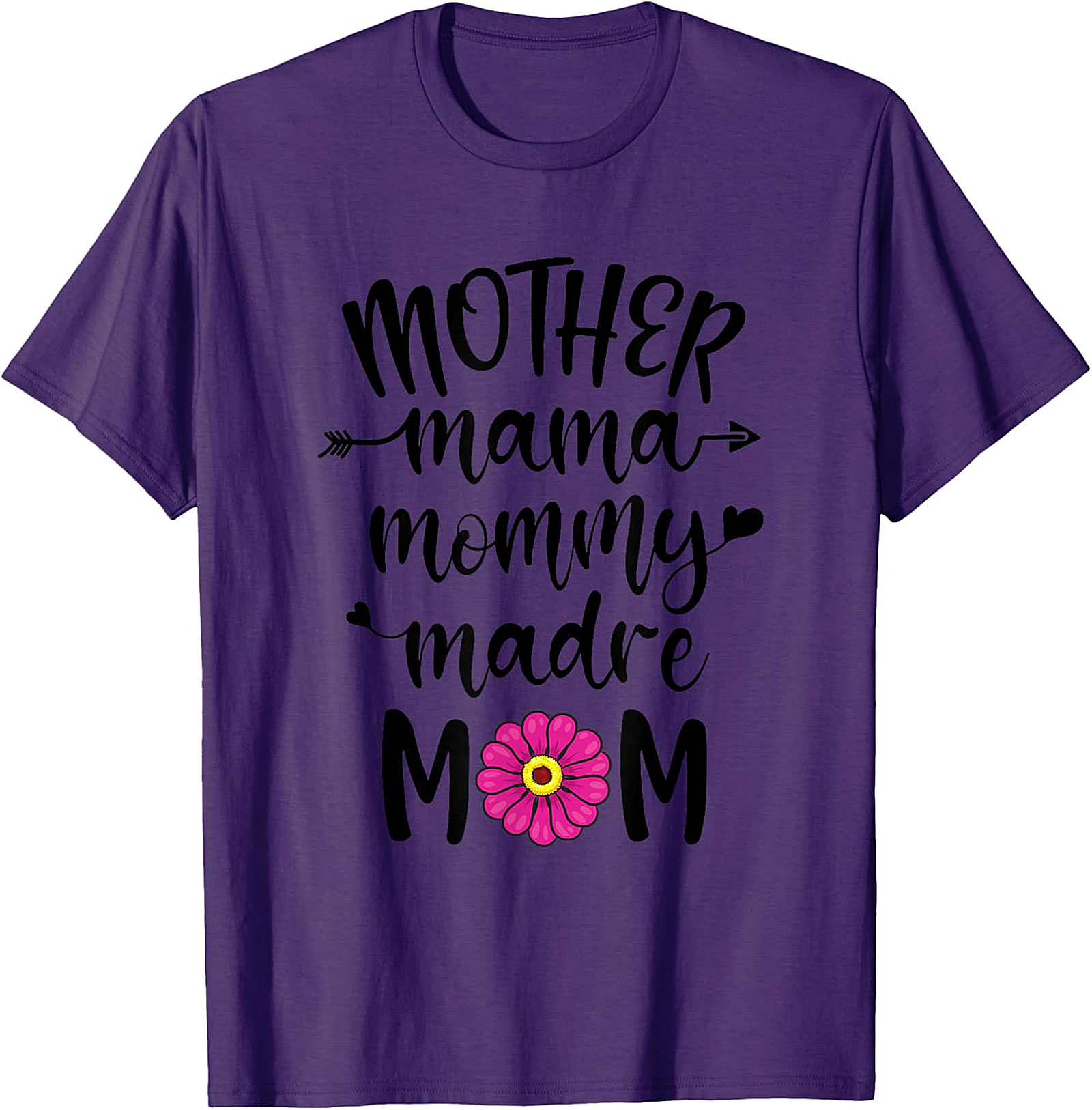 Mother Mama Mommy Madre Mom T-shirt Floral Mother's Day Tee