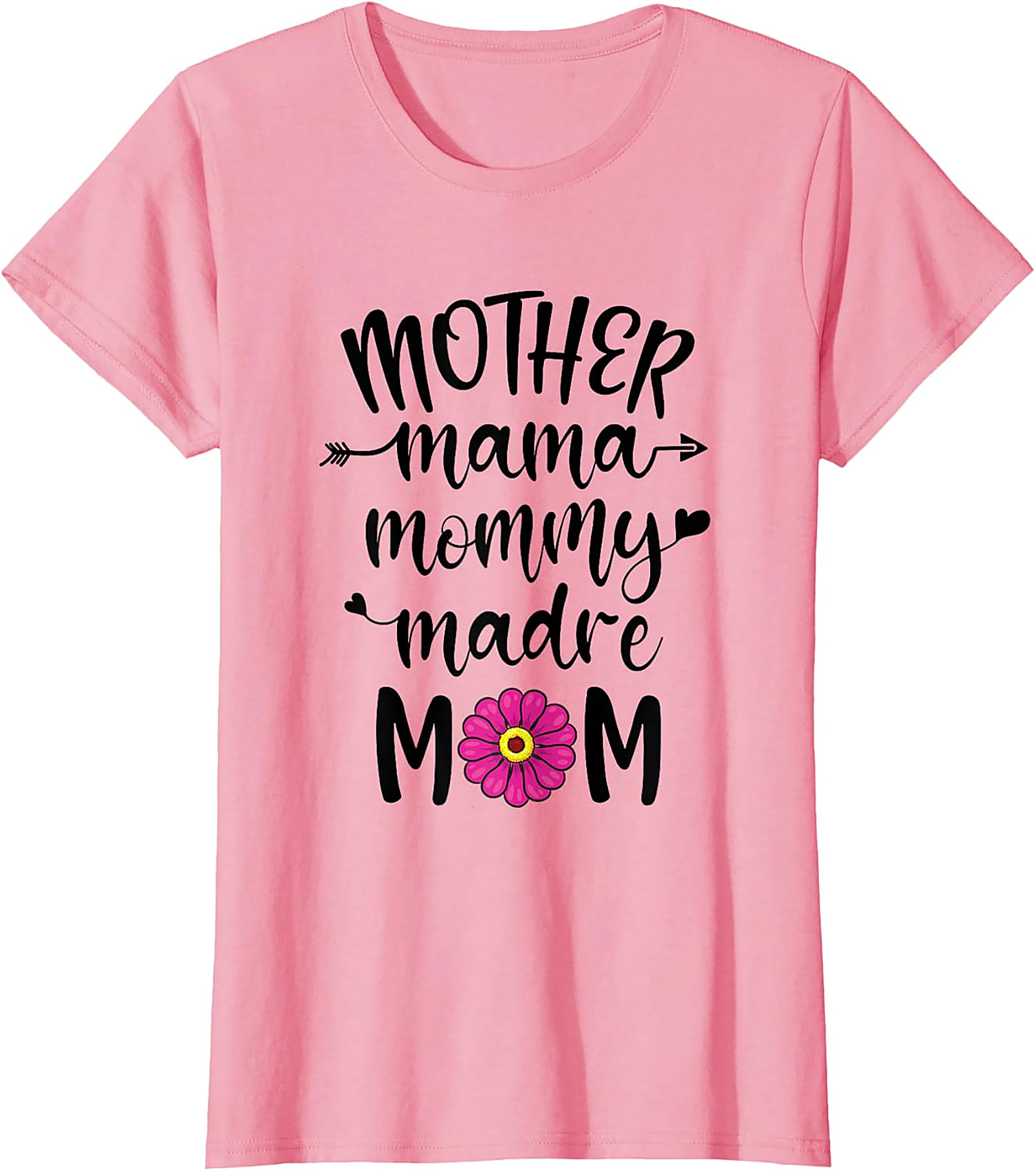 Mother Mama Mommy Madre Mom T-shirt Floral Mother's Day Tee