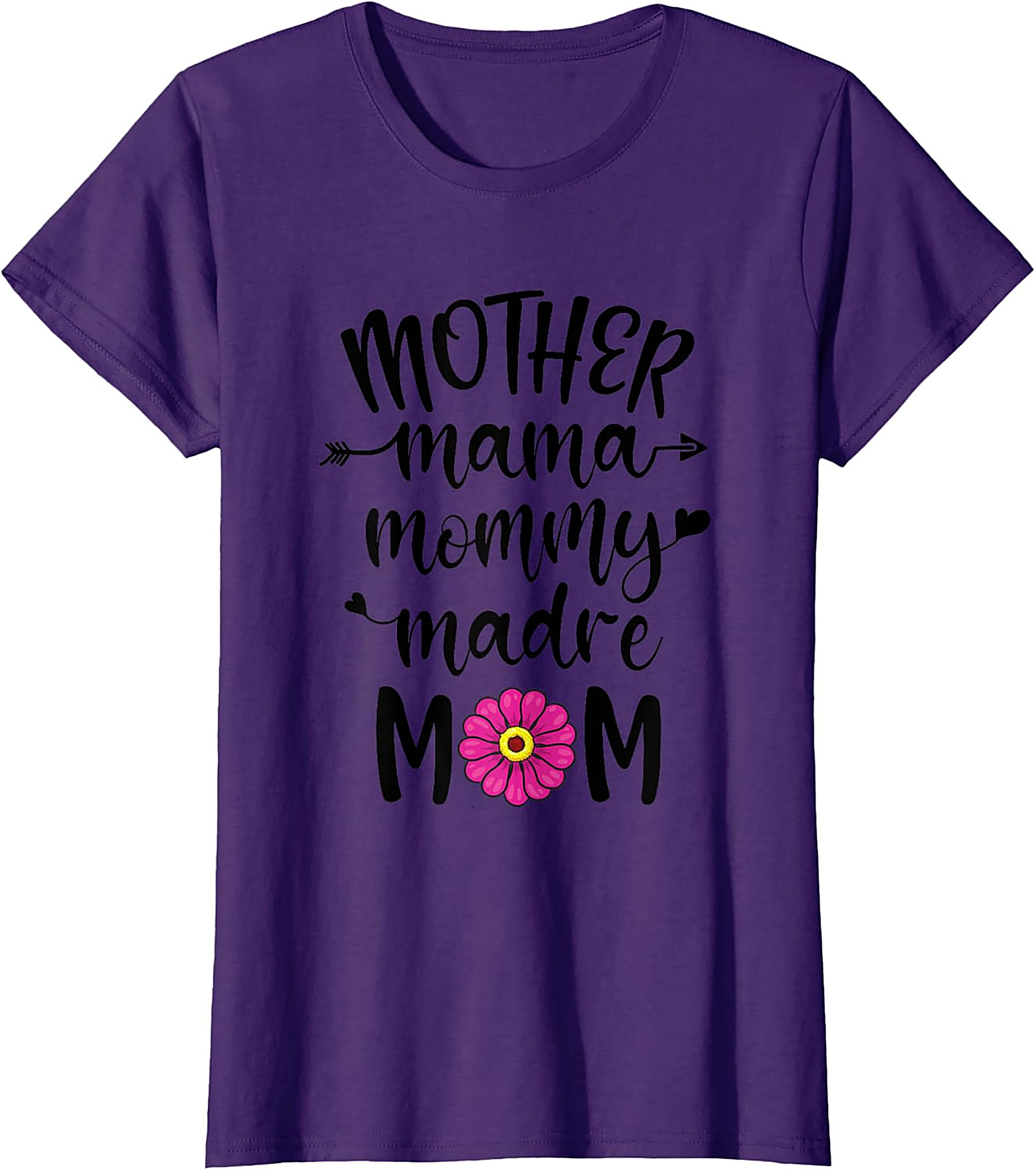 Mother Mama Mommy Madre Mom T-shirt Floral Mother's Day Tee