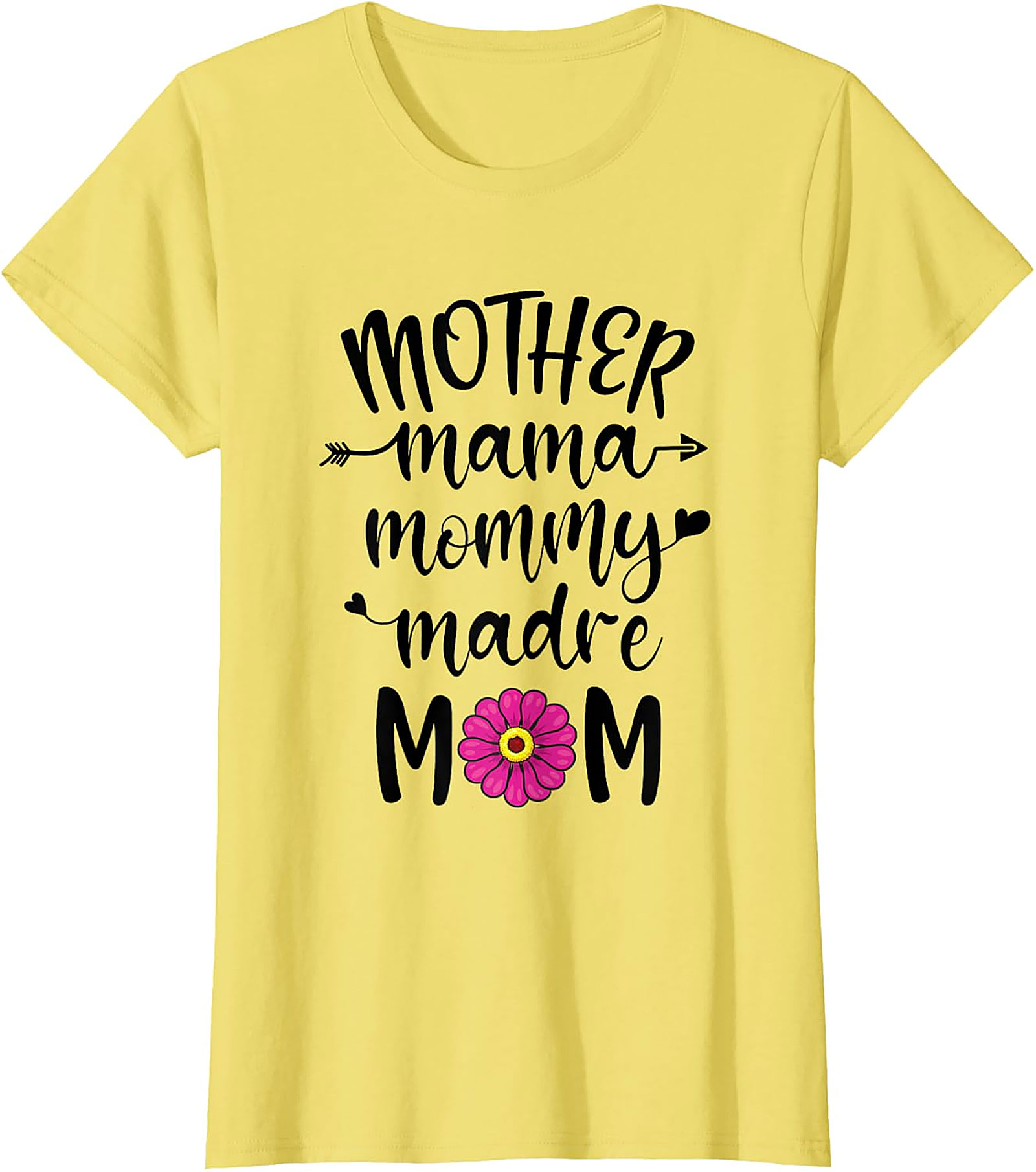 Mother Mama Mommy Madre Mom T-shirt Floral Mother's Day Tee
