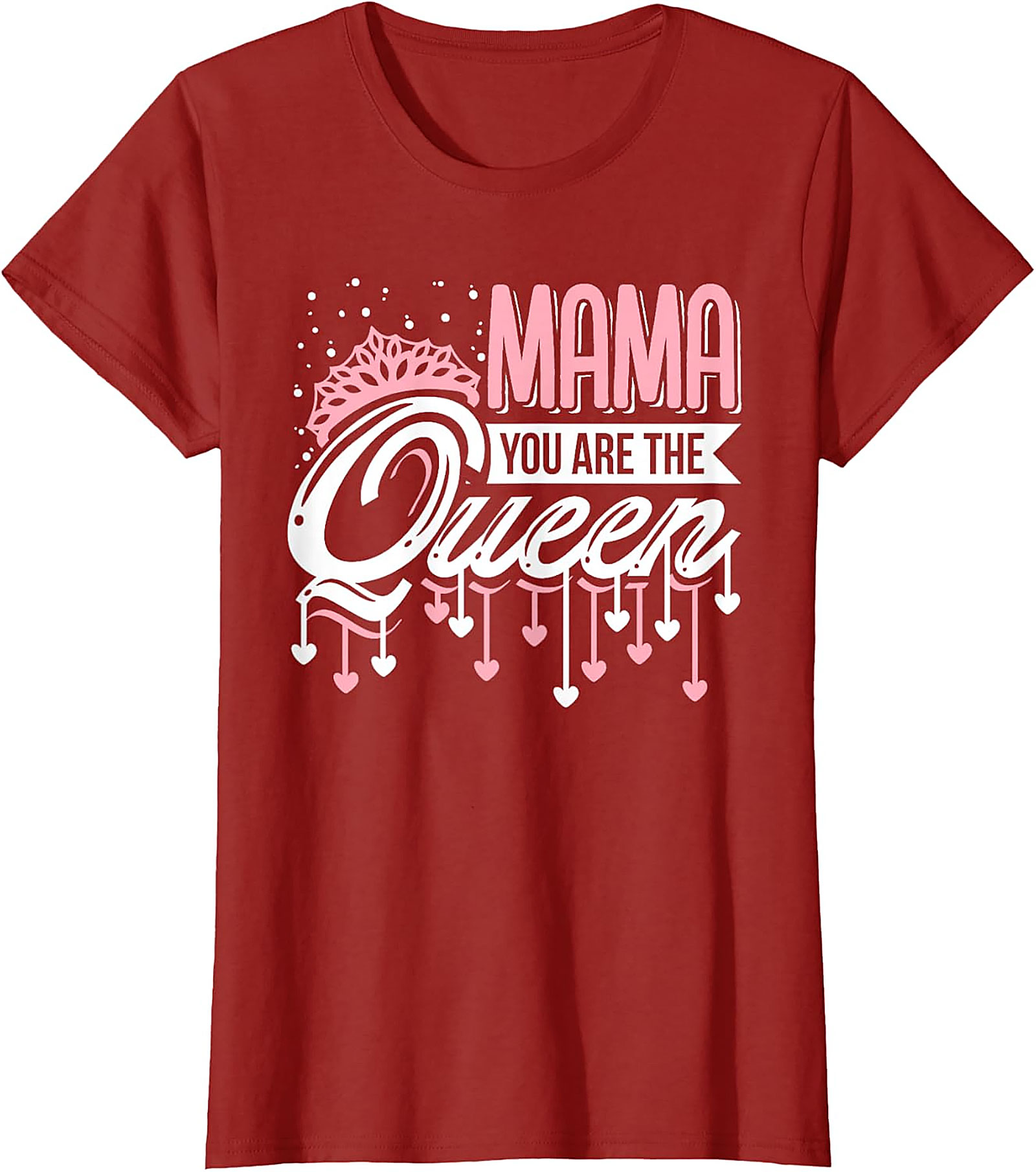  Mama You Are The Queen Graphic Tee Premium Mom Gift