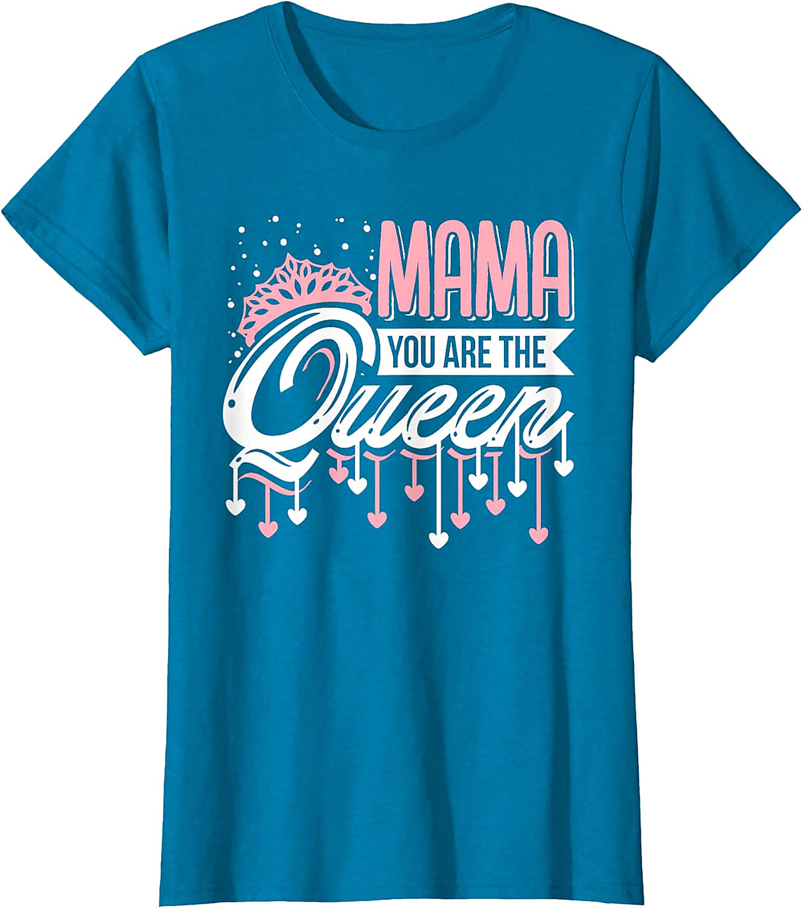  Mama You Are The Queen Graphic Tee Premium Mom Gift