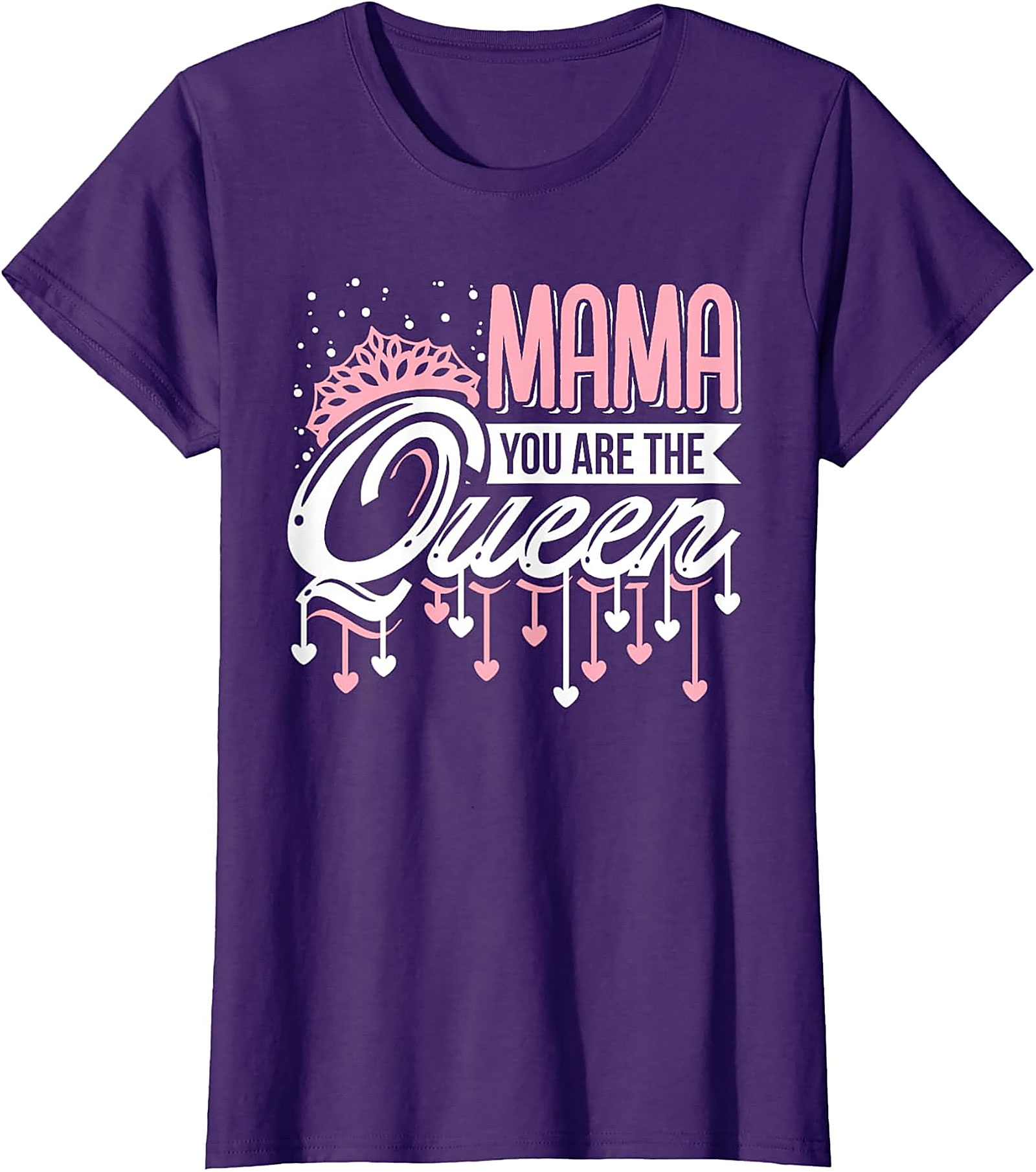  Mama You Are The Queen Graphic Tee Premium Mom Gift