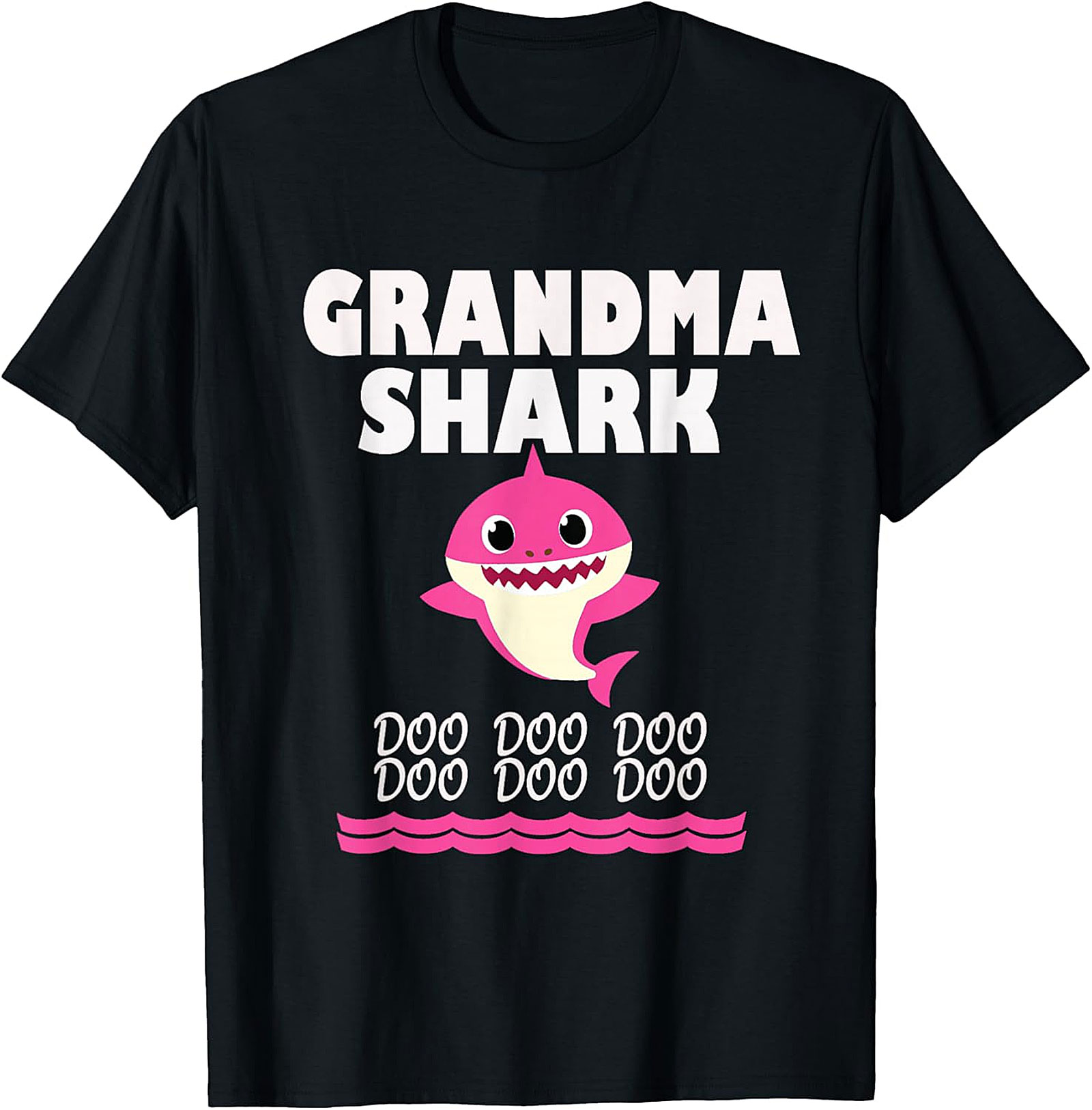 Grandma Shark T-Shirt - Funny Doo Doo Doo Gift Tee