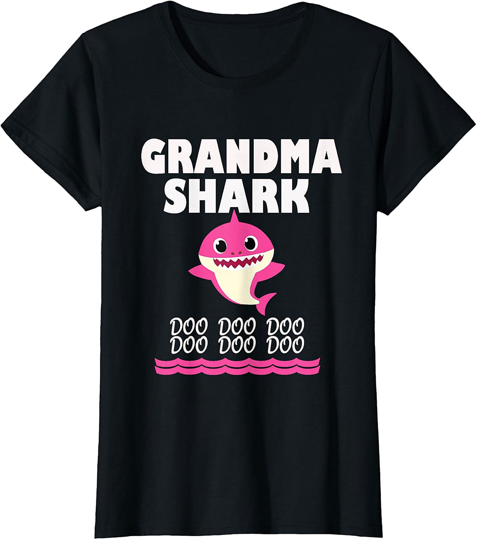  Grandma Shark T-Shirt - Funny Doo Doo Doo Gift Tee