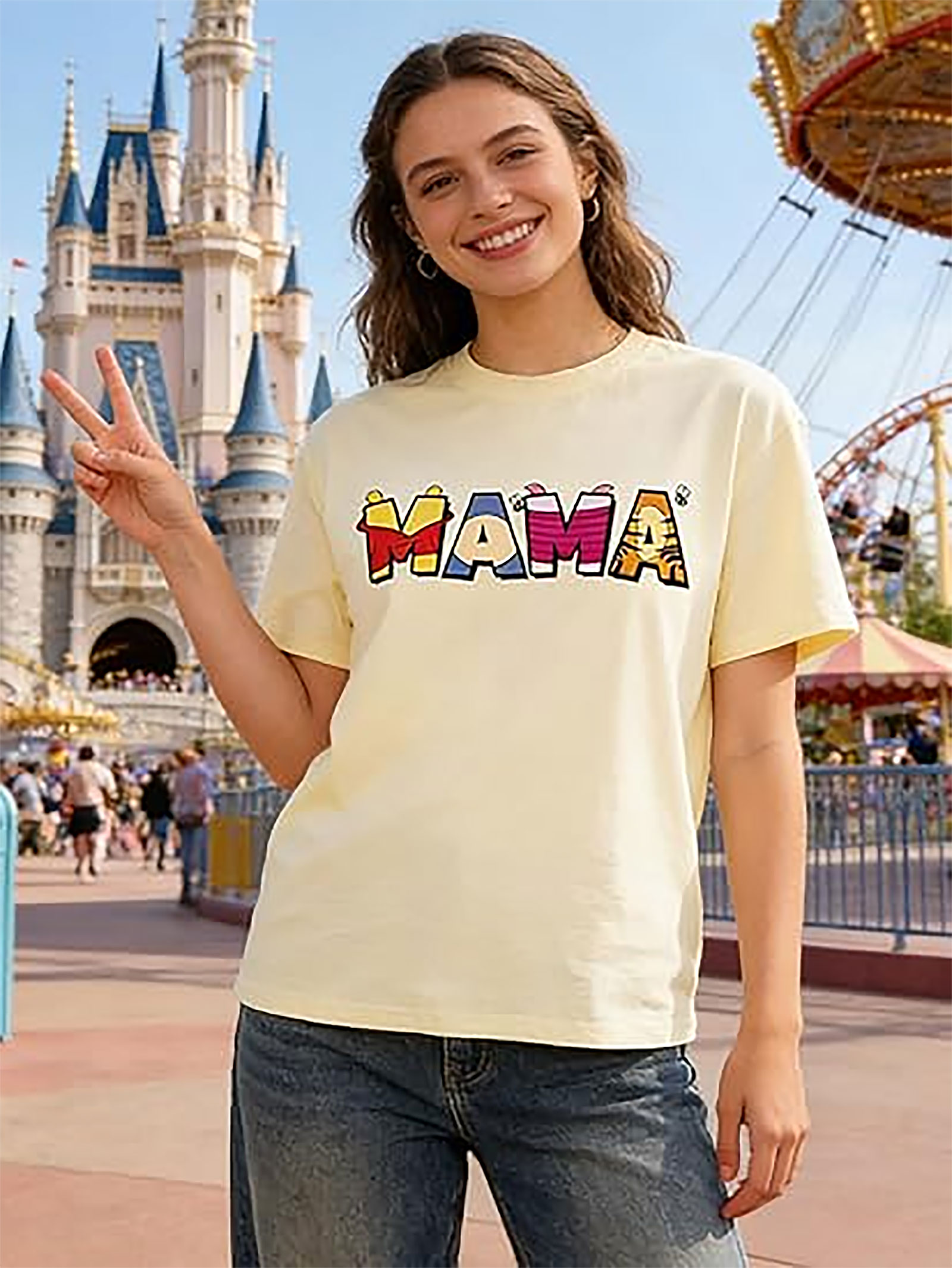 Pink Bow Coquette Mama T-shirt | Trendy Mother's Day Gift