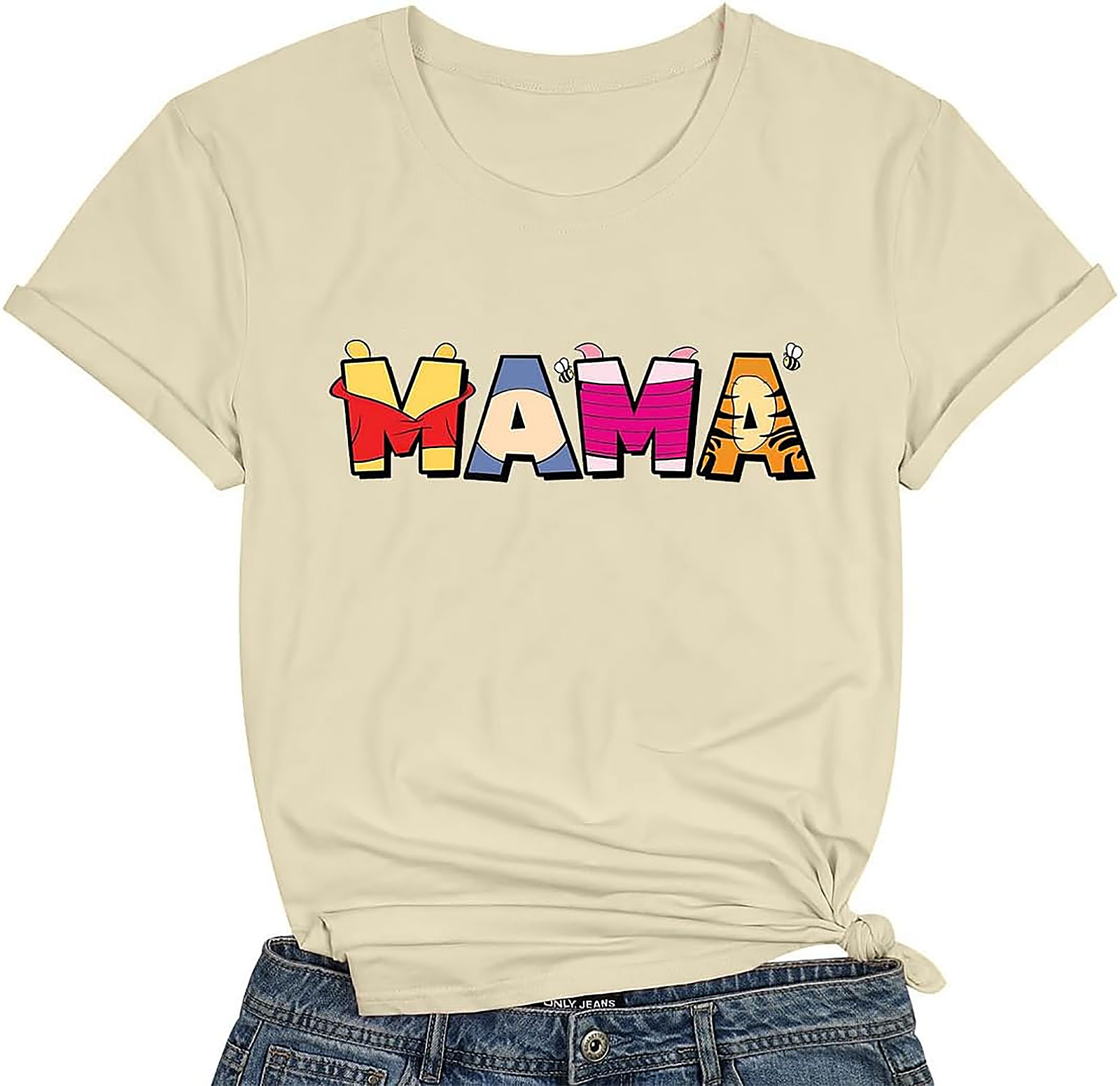 Pink Bow Coquette Mama T-shirt | Trendy Mother's Day Gift