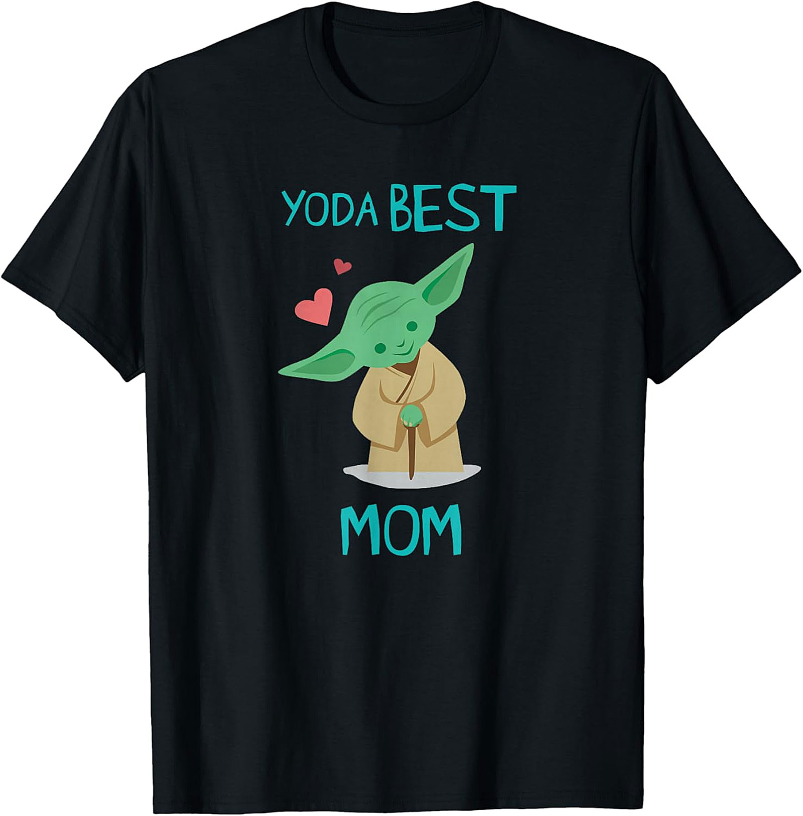 Yoda Best Mom T-shirt Funny Star Wars Inspired Mom Gift