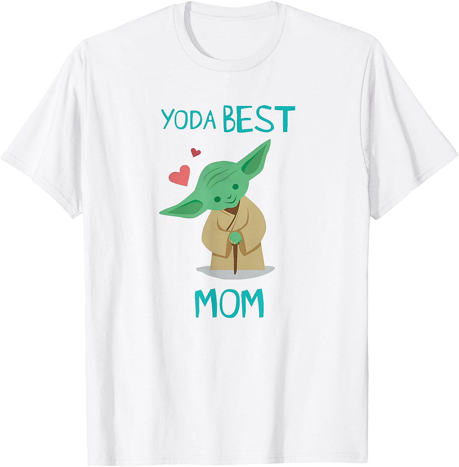 Yoda Best Mom T-shirt Funny Star Wars Inspired Mom Gift