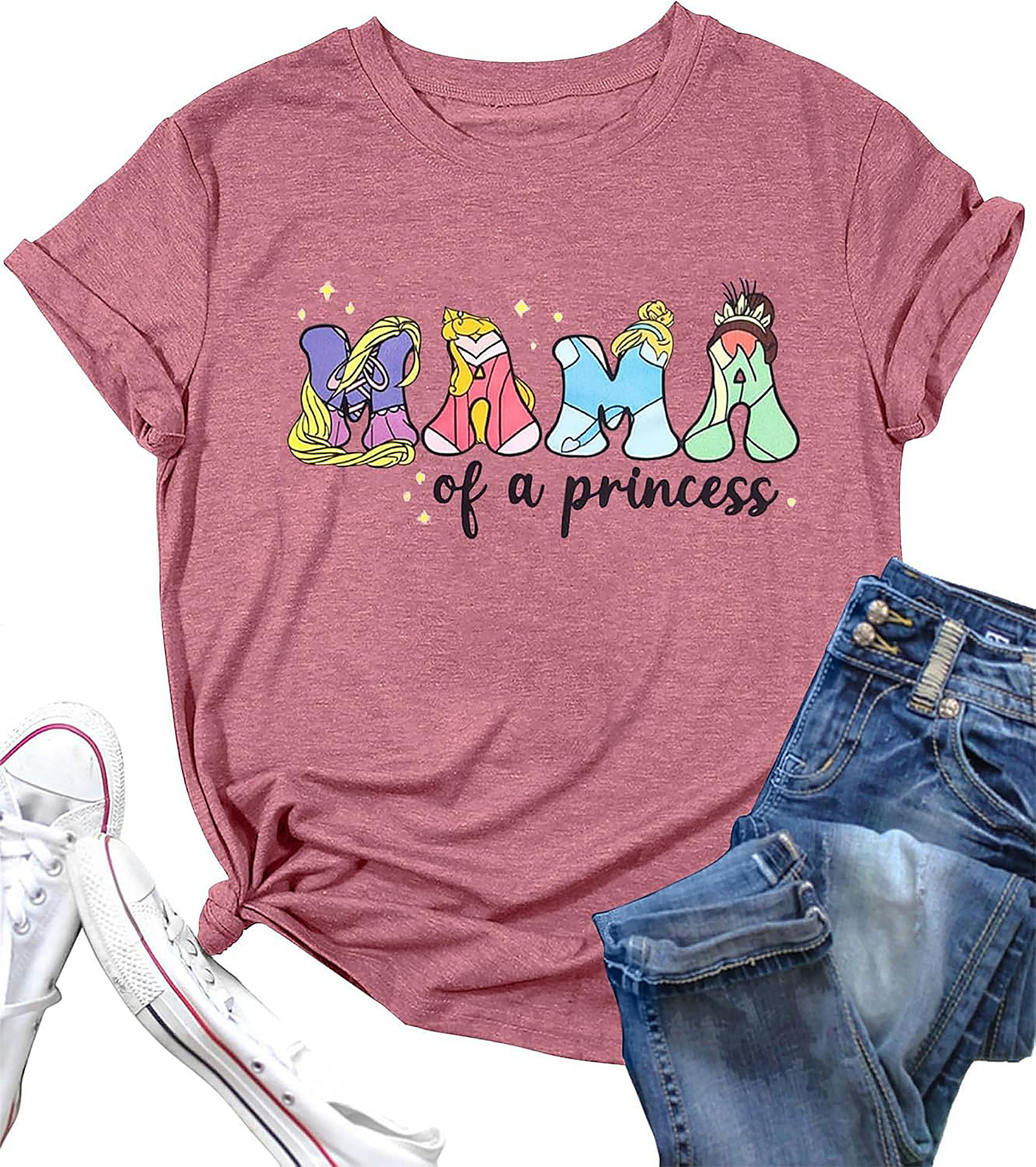 Mama of a Princess T-Shirt | Disney Inspired Mom Tee