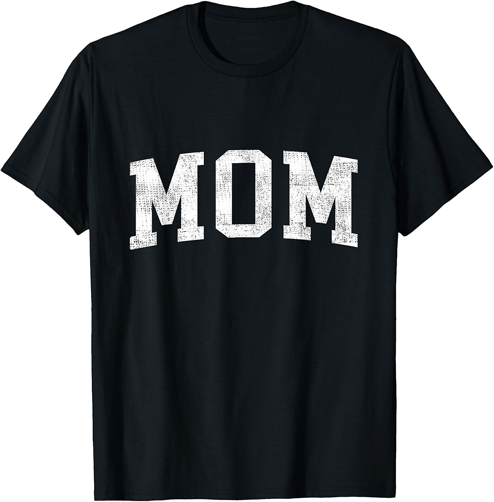 Distressed Mom Graphic Tee - Classic Varsity Unisex Shirt