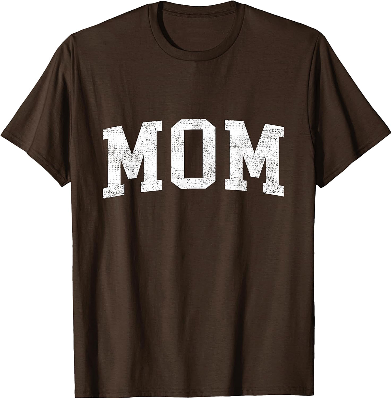 Distressed Mom Graphic Tee - Classic Varsity Unisex Shirt