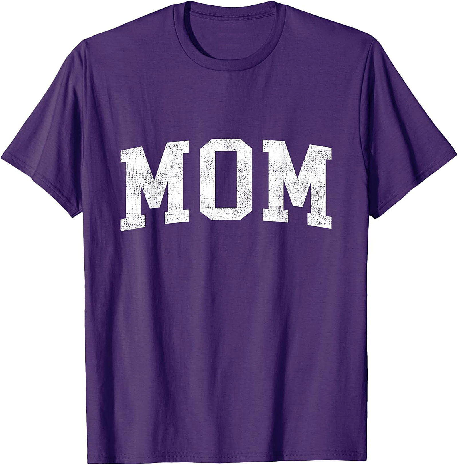 Distressed Mom Graphic Tee - Classic Varsity Unisex Shirt