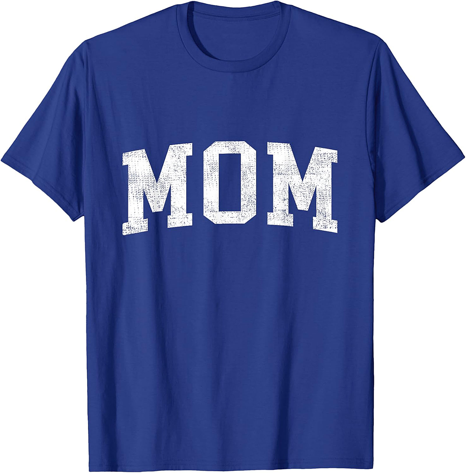 Distressed Mom Graphic Tee - Classic Varsity Unisex Shirt