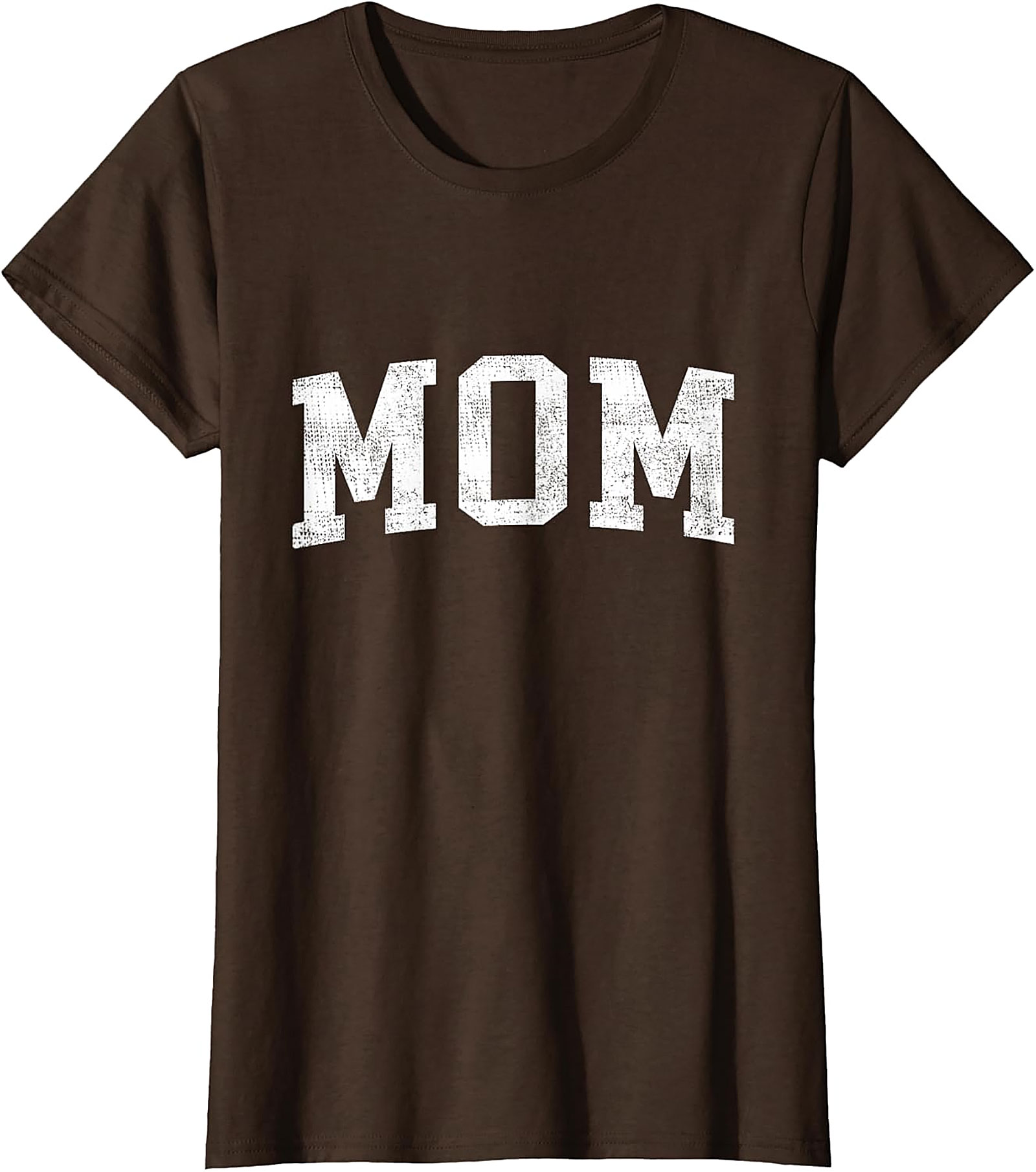 Distressed Mom Graphic Tee - Classic Varsity Unisex Shirt