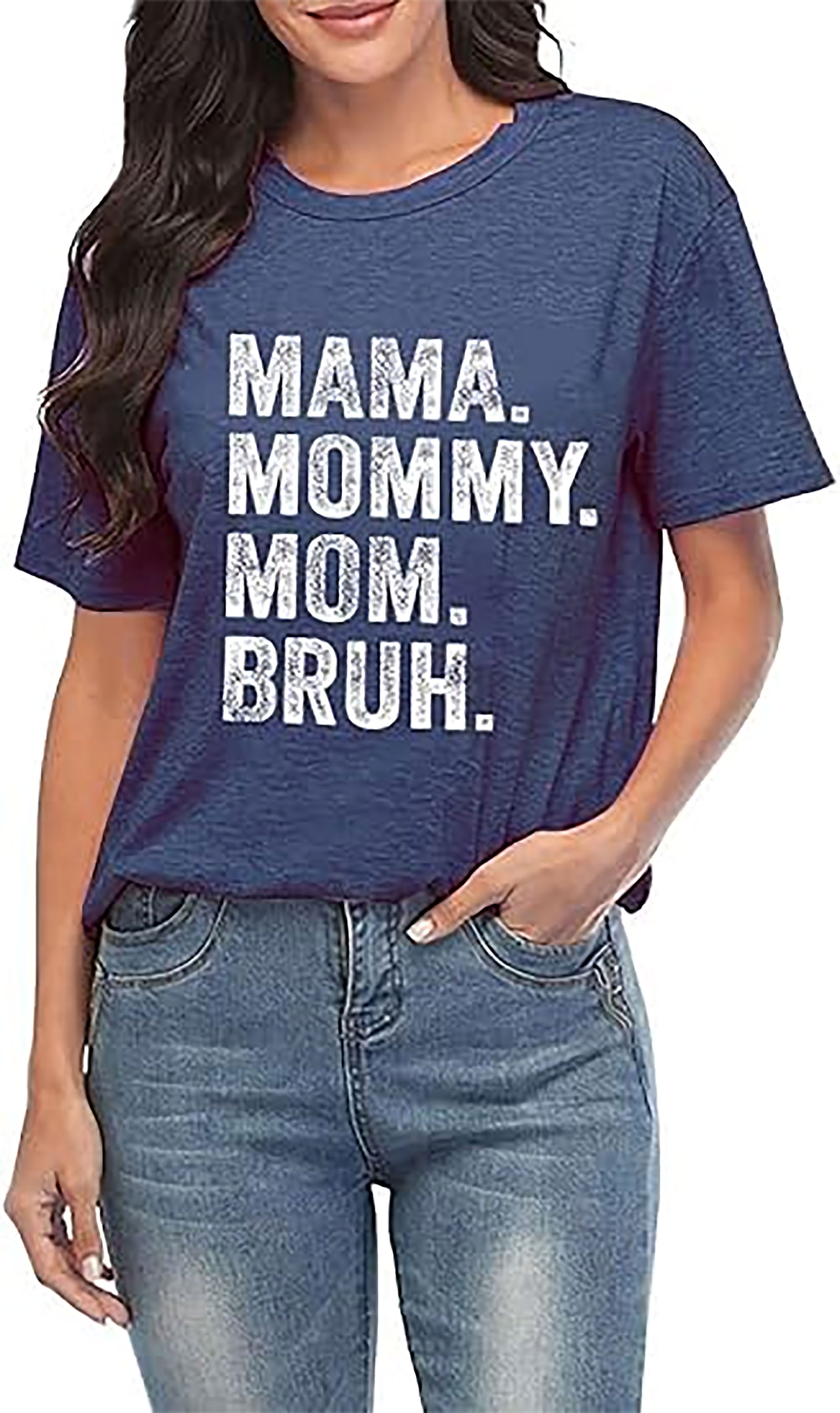 Mama Mommy Mom Bruh T-shirt | Funny Mom Graphic Tee