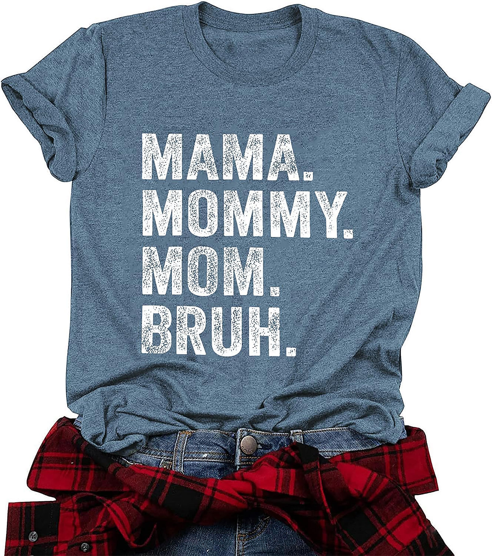 Mama Mommy Mom Bruh T-shirt | Funny Mom Graphic Tee