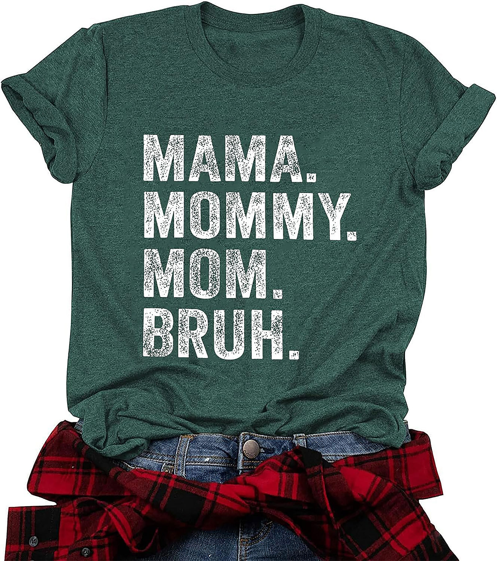 Mama Mommy Mom Bruh T-shirt | Funny Mom Graphic Tee