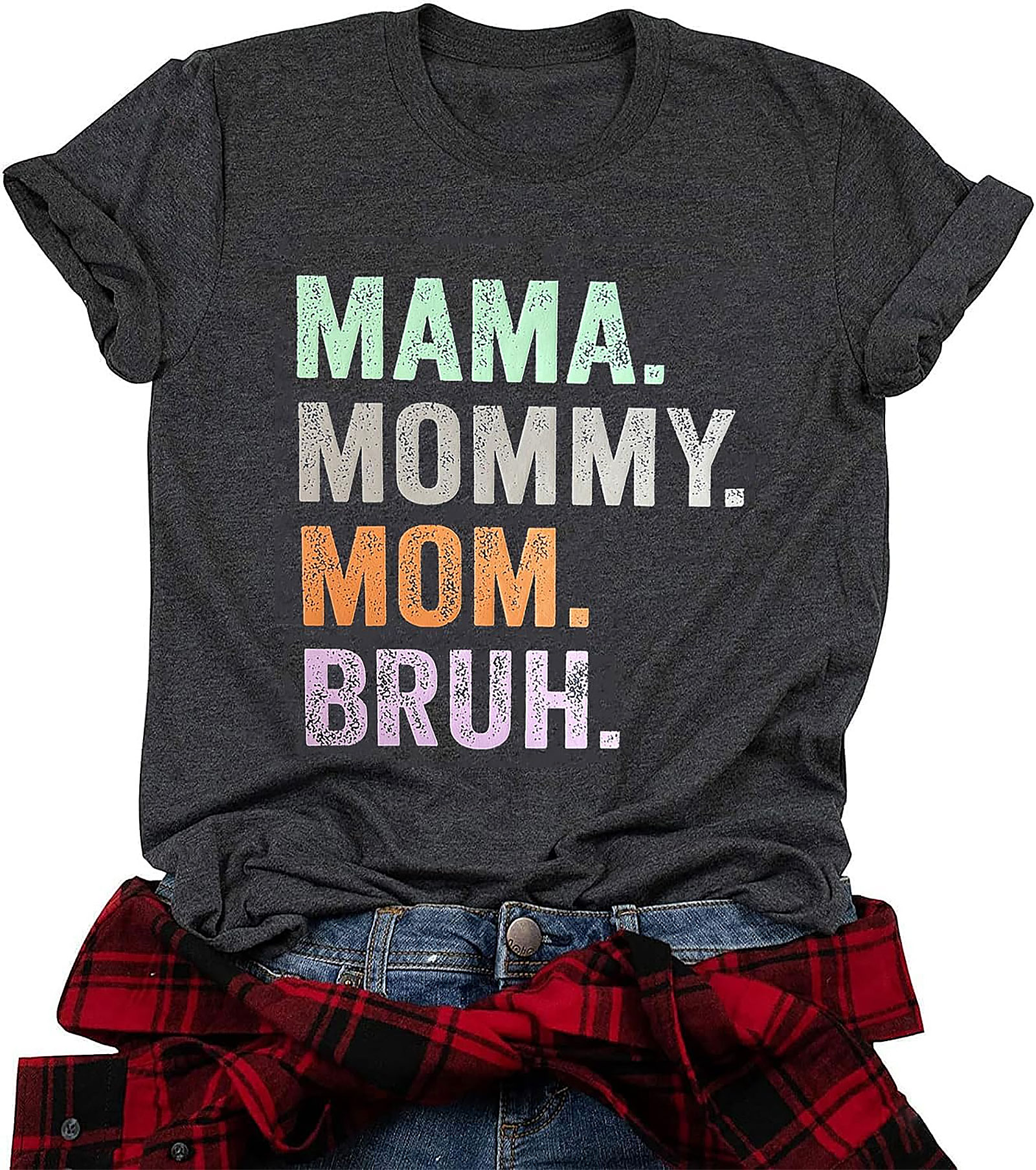 Mama Mommy Mom Bruh T-shirt | Funny Mom Graphic Tee