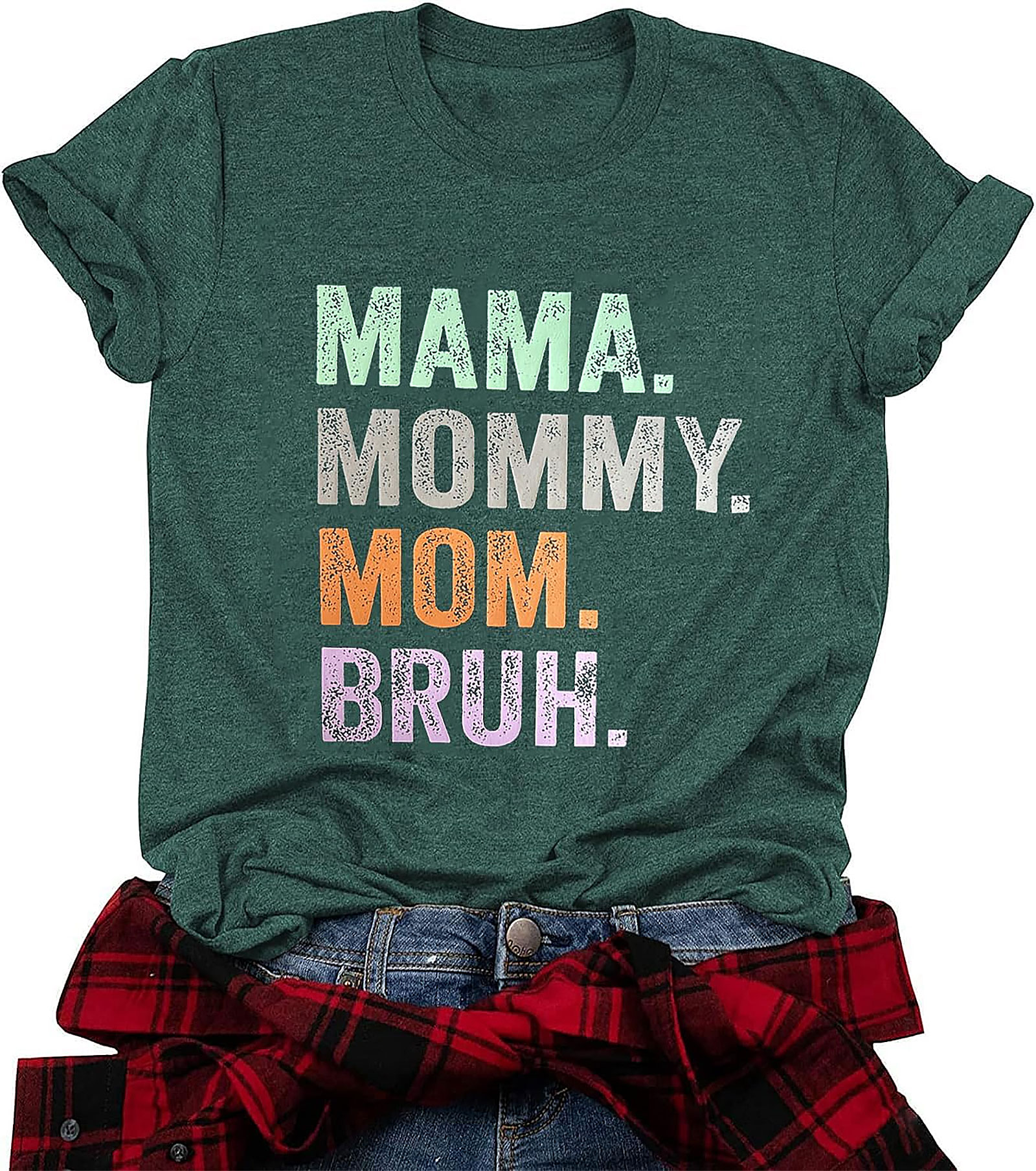 Mama Mommy Mom Bruh T-shirt | Funny Mom Graphic Tee