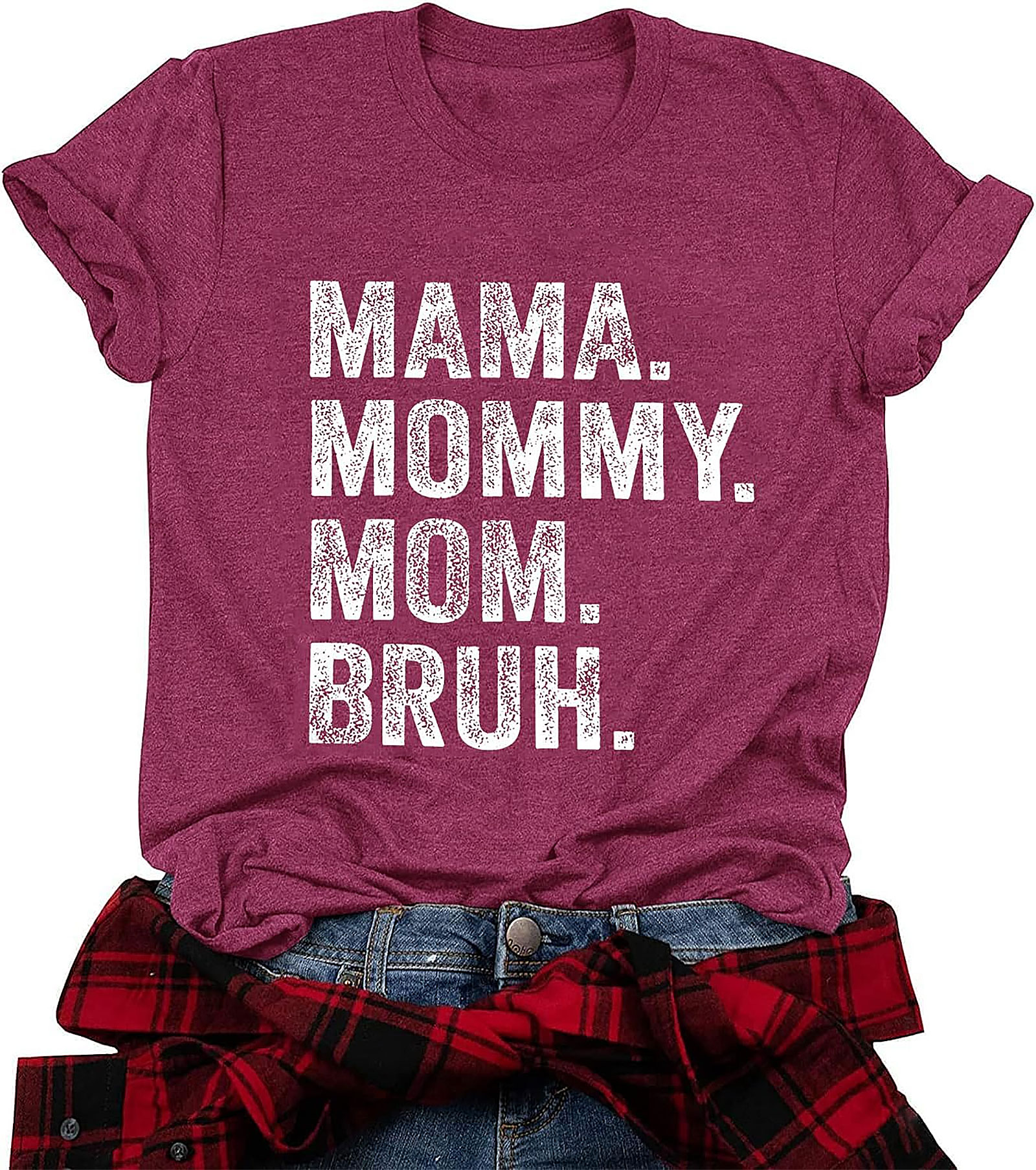 Mama Mommy Mom Bruh T-shirt | Funny Mom Graphic Tee