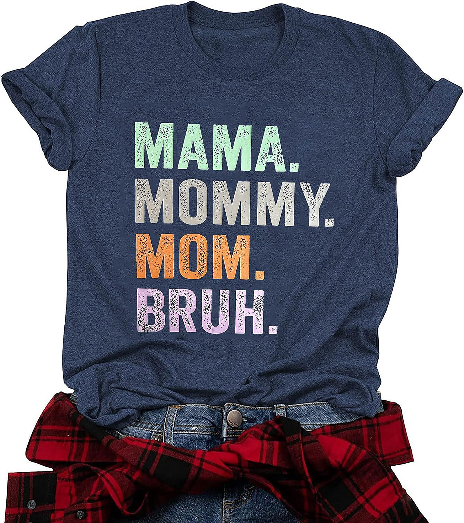Mama Mommy Mom Bruh T-shirt | Funny Mom Graphic Tee