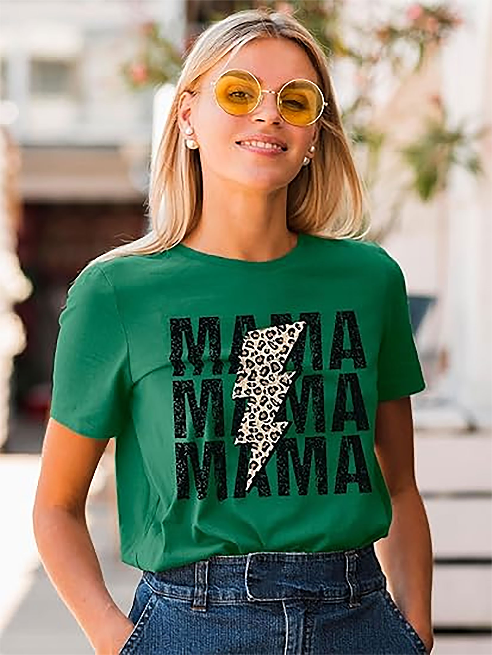 My Favorite People Call Me Mama Sunflower T-shirt | Cute Gift