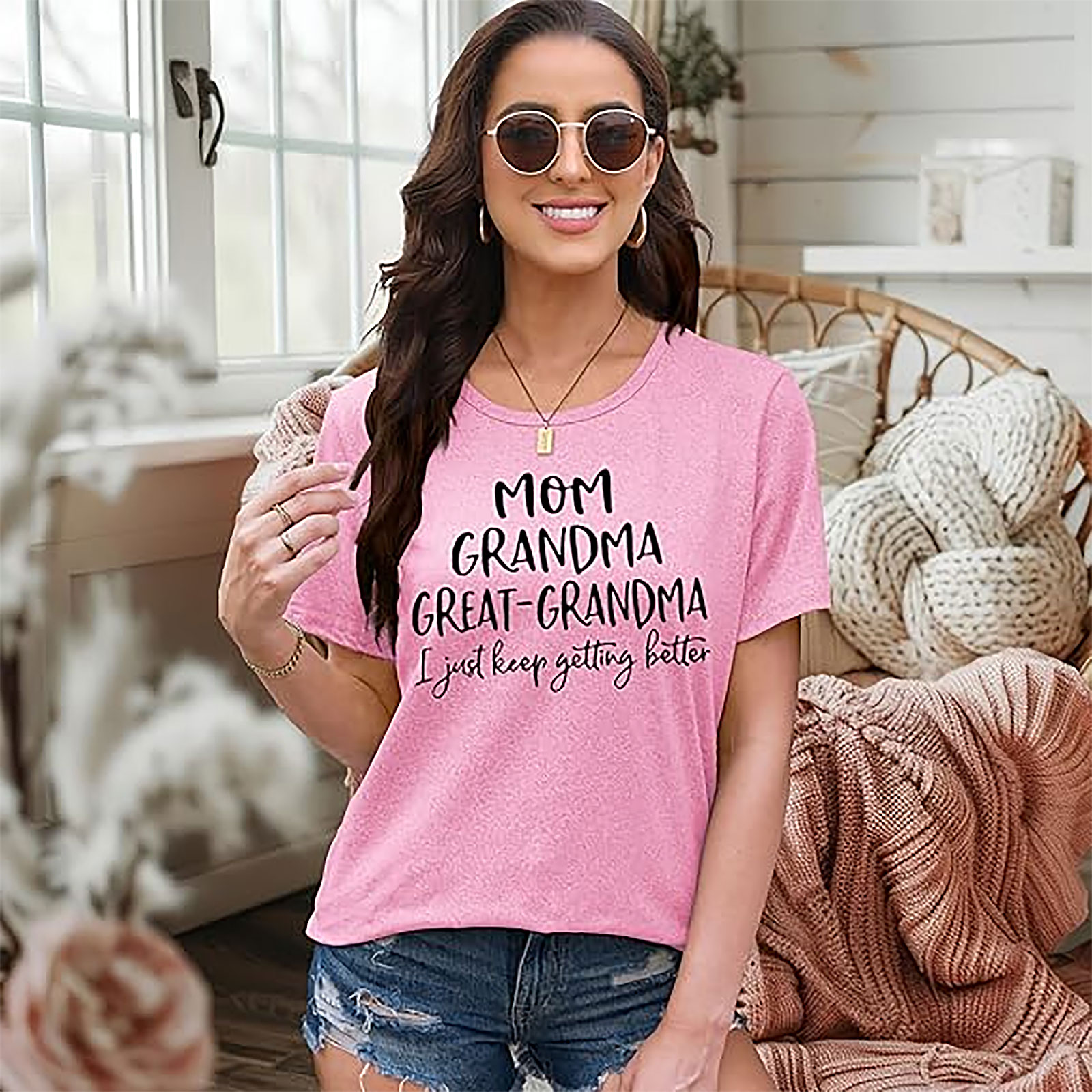 My Favorite People Call Me Mama Sunflower T-shirt | Cute Gift