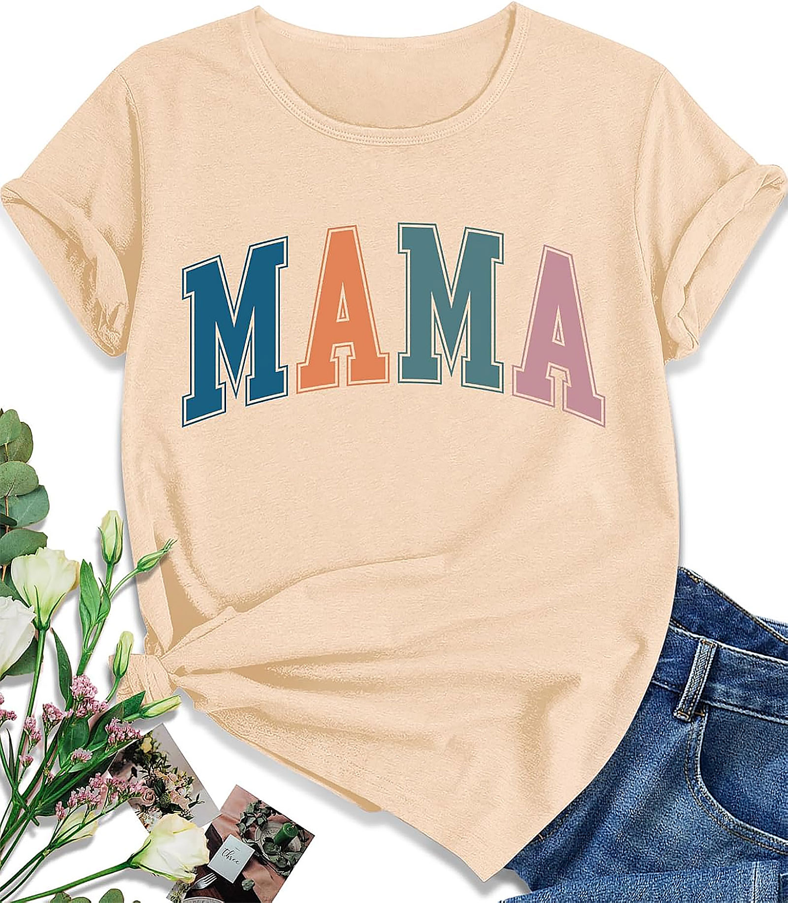 My Favorite People Call Me Mama Sunflower T-shirt | Cute Gift