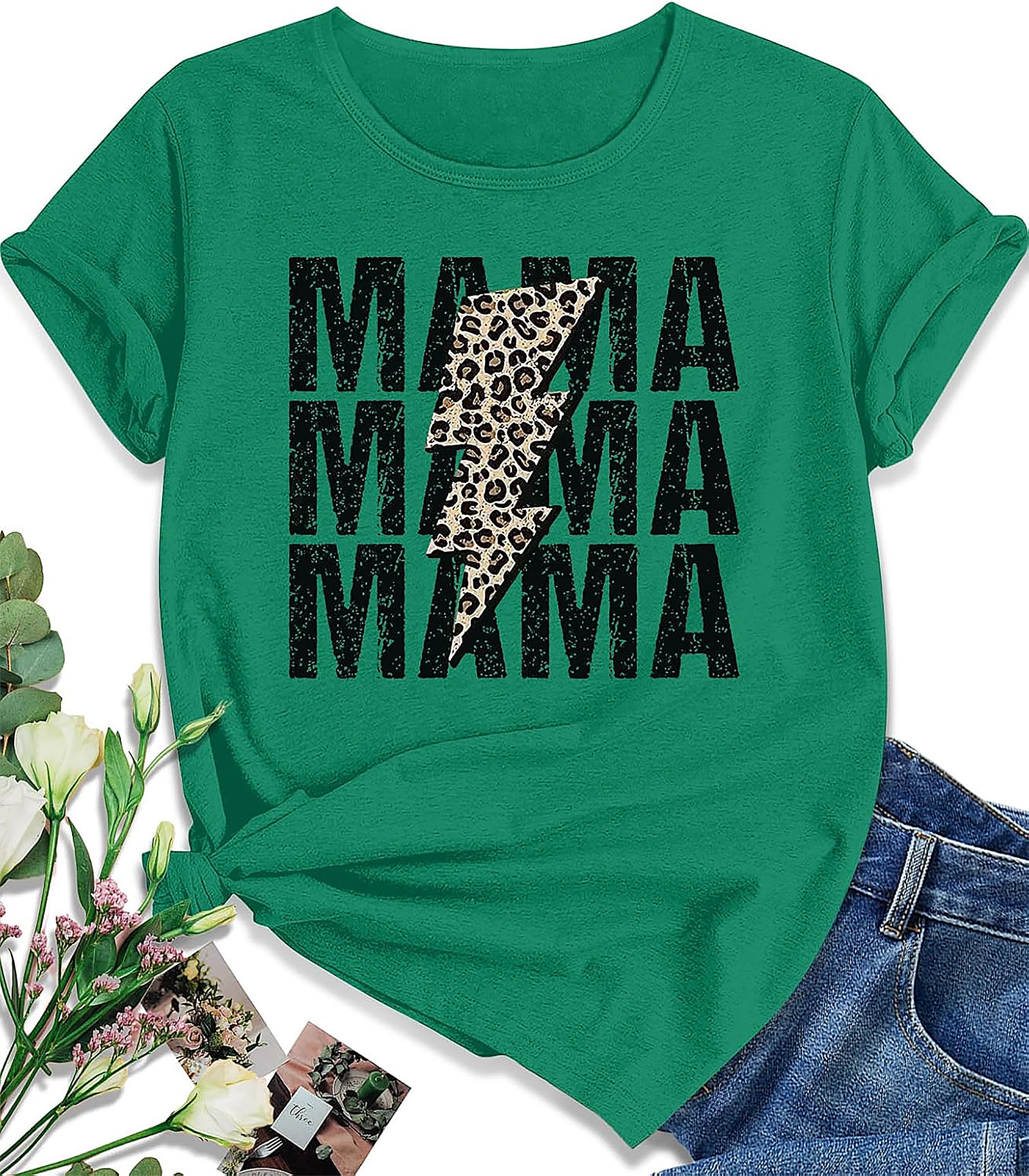 My Favorite People Call Me Mama Sunflower T-shirt | Cute Gift