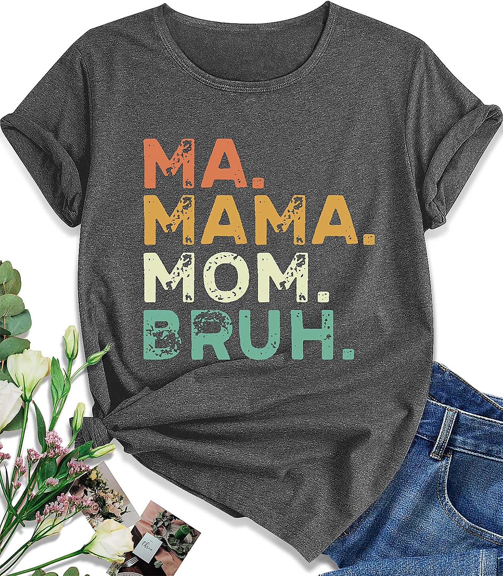 My Favorite People Call Me Mama Sunflower T-shirt | Cute Gift