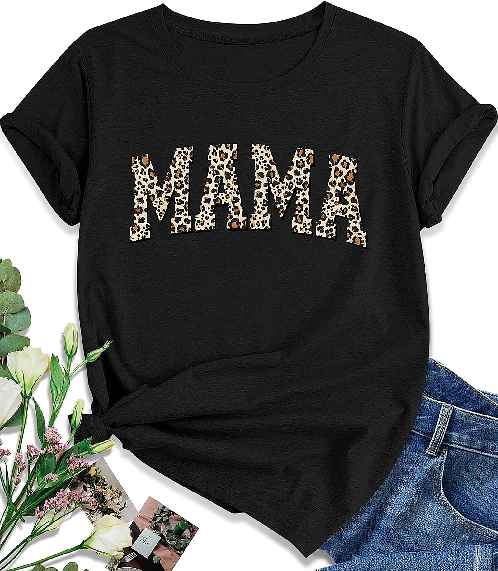 My Favorite People Call Me Mama Sunflower T-shirt | Cute Gift
