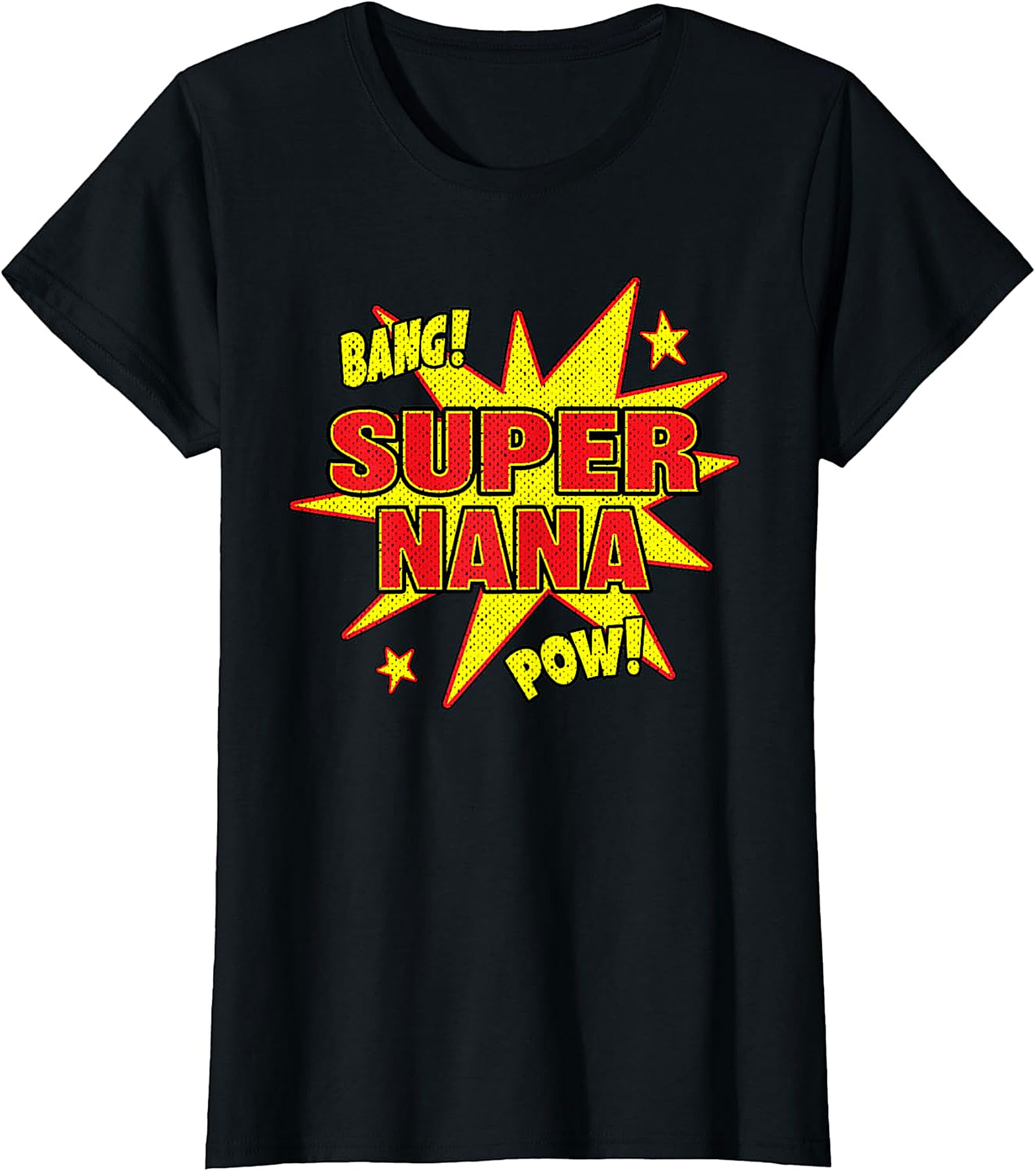 Super Nana T-Shirt - Funny Superhero Comic Book Graphic Tee