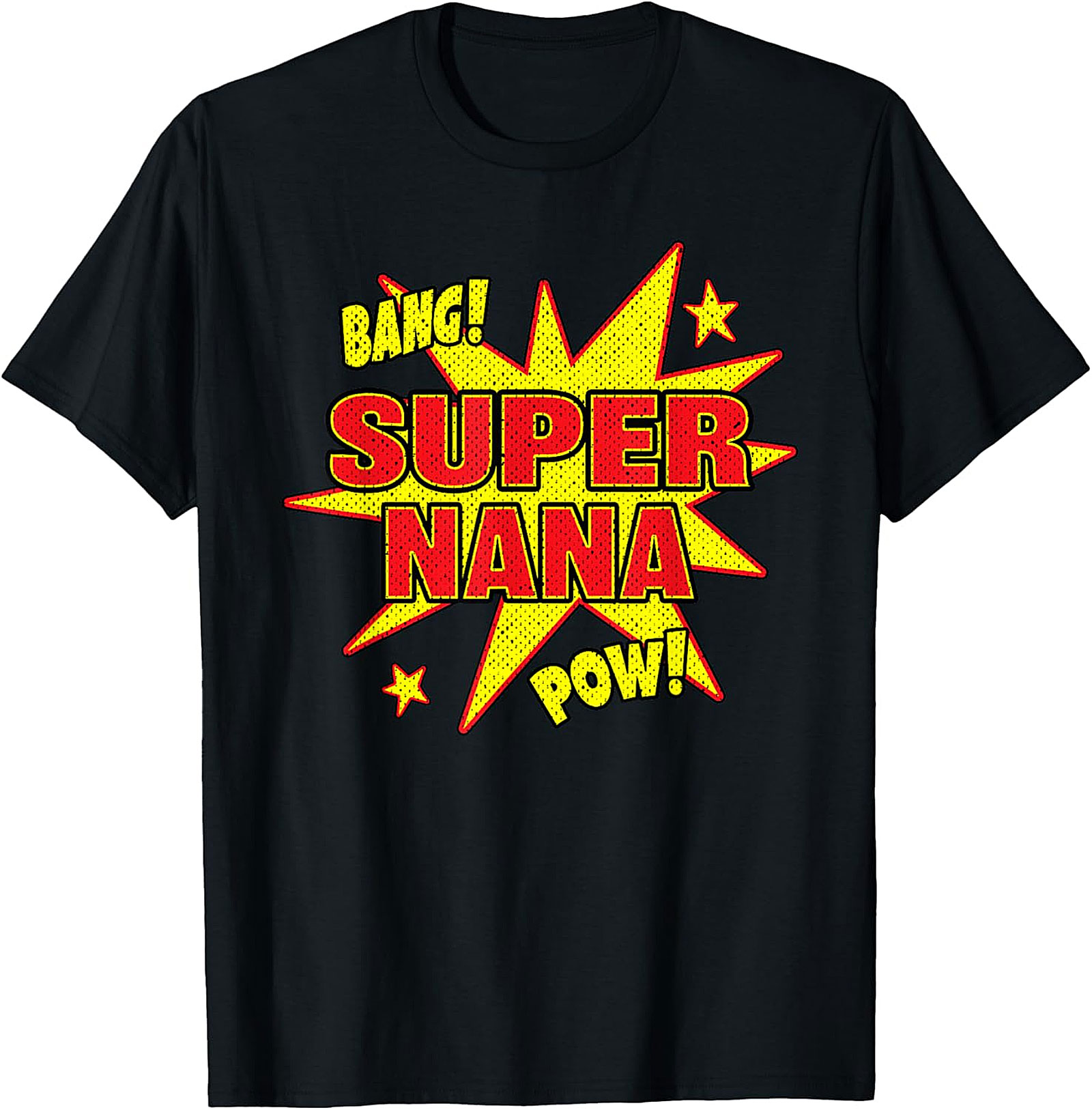 Super Nana T-Shirt - Funny Superhero Comic Book Graphic Tee