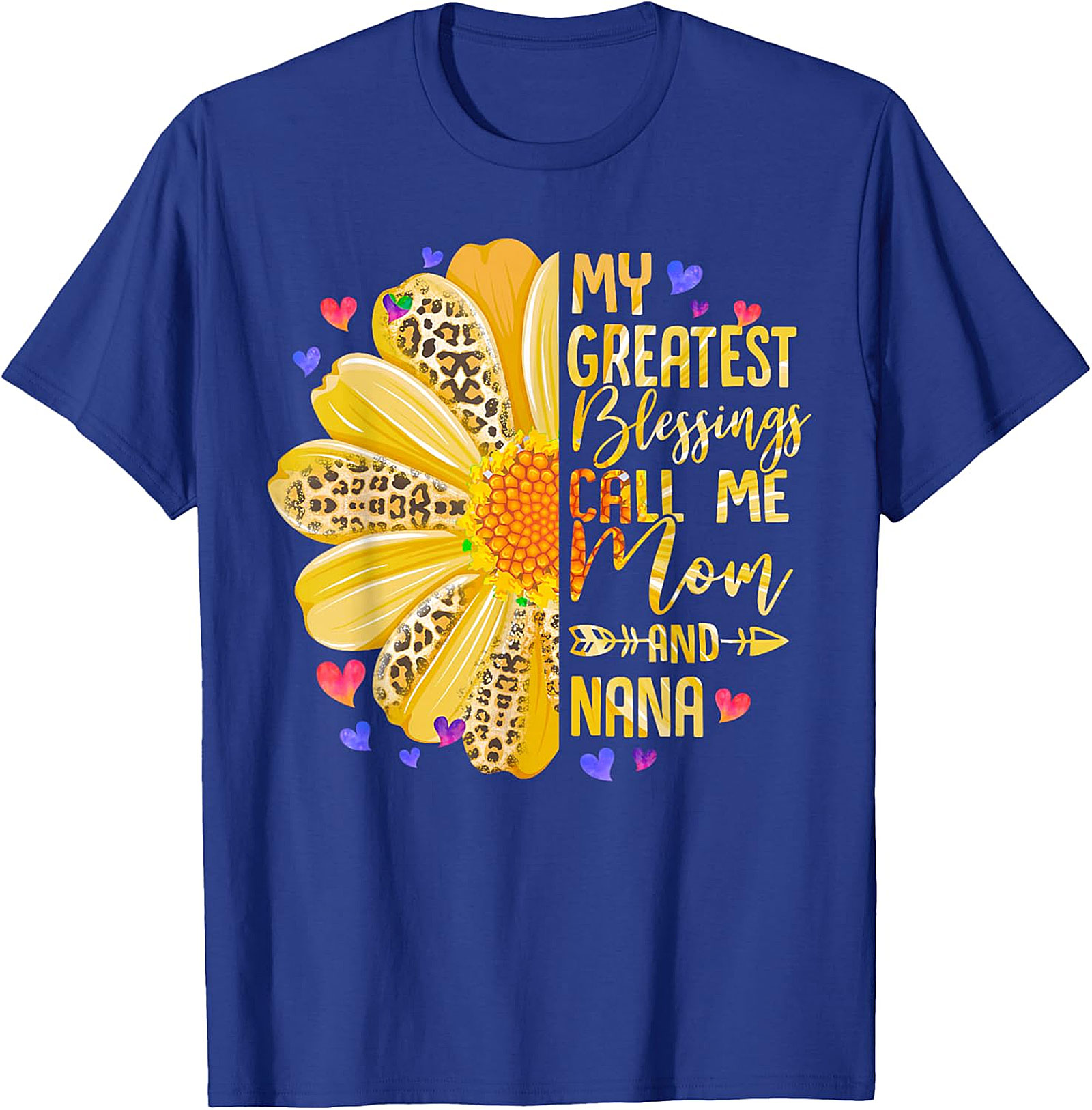  Mom and Nana T-Shirt | My Greatest Blessings Graphic Tee