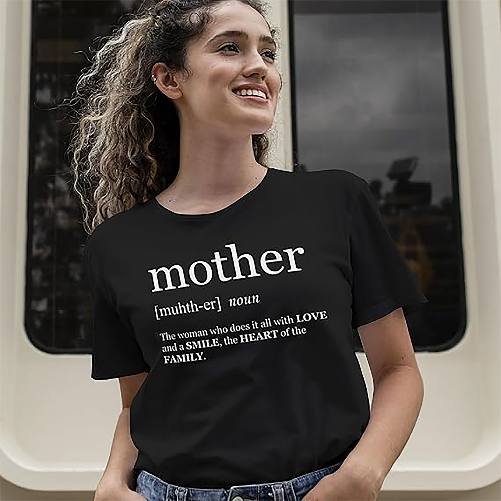 Mom Definition T-shirt | Funny Superwoman Graphic Tee Gift