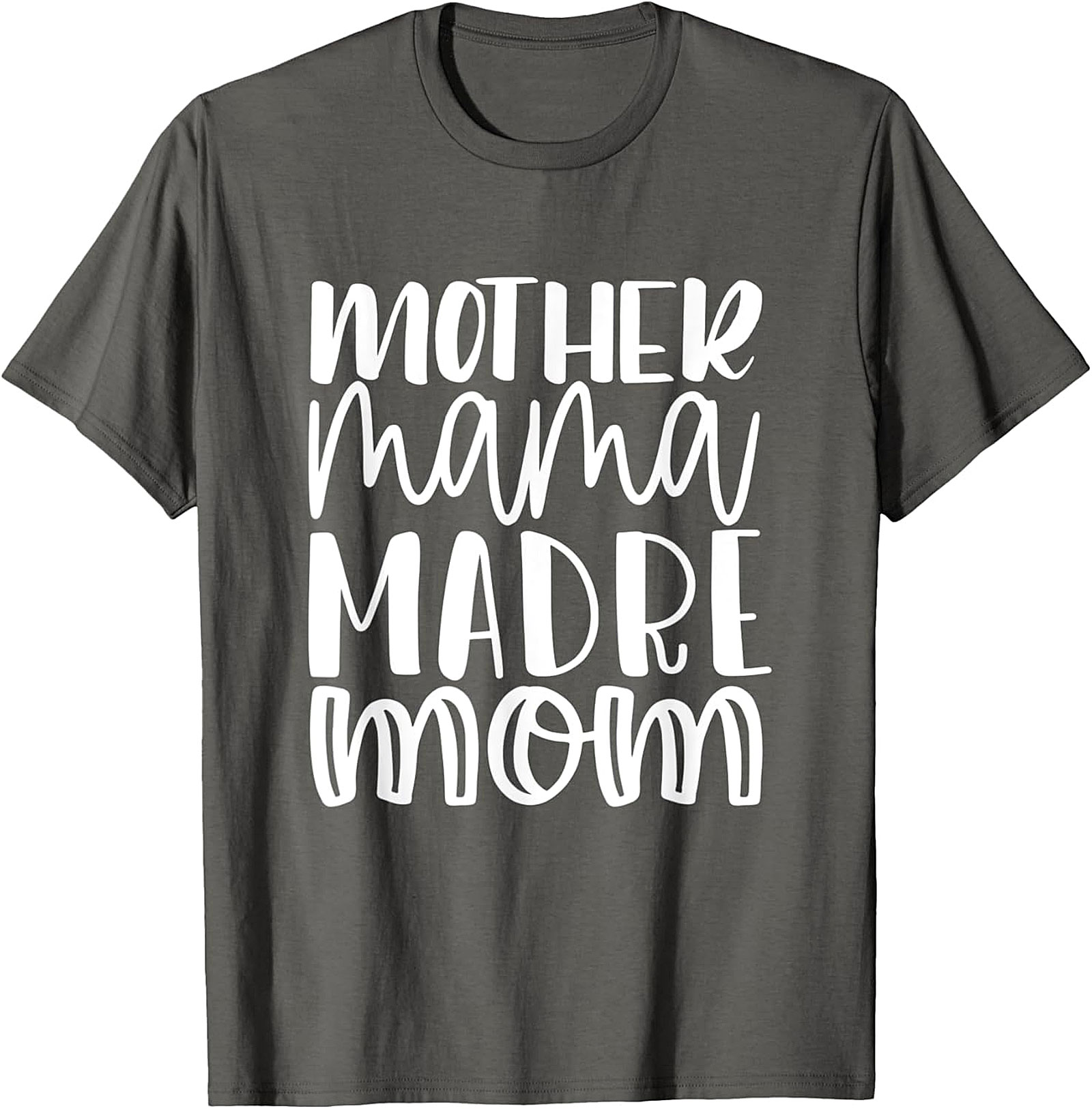  Mother Mama Madre Mom T-shirt Bilingual Graphic Tee