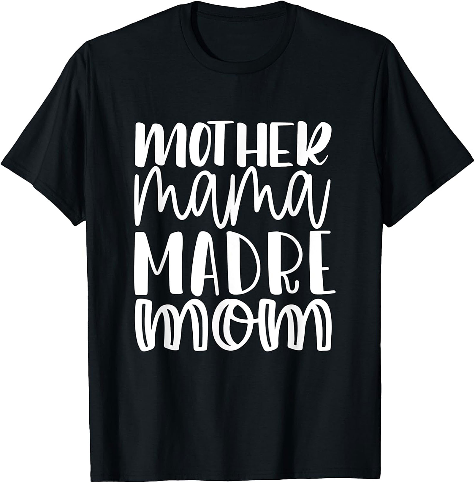 Mother Mama Madre Mom T-shirt Bilingual Graphic Tee