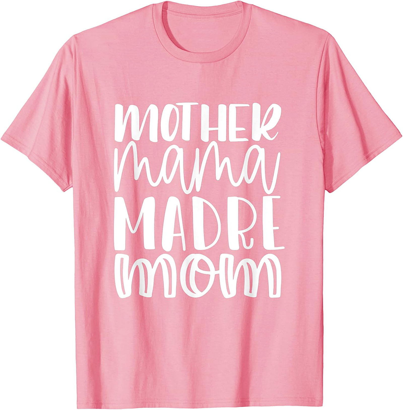  Mother Mama Madre Mom T-shirt Bilingual Graphic Tee