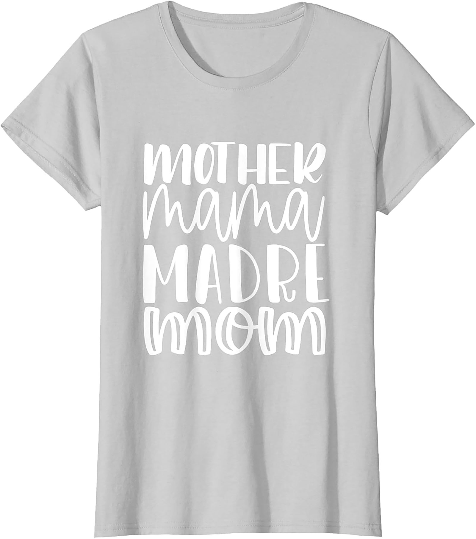  Mother Mama Madre Mom T-shirt Bilingual Graphic Tee