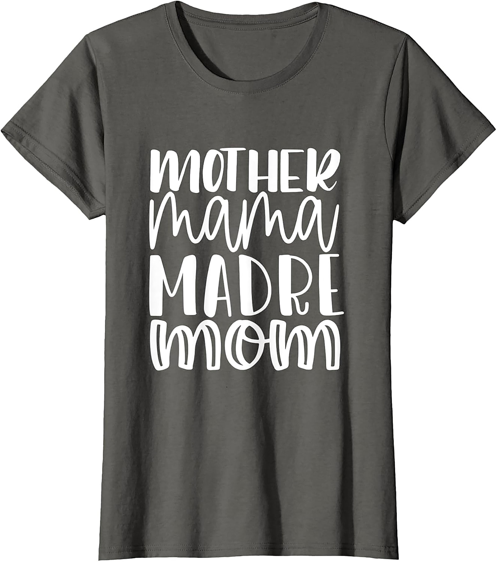  Mother Mama Madre Mom T-shirt Bilingual Graphic Tee