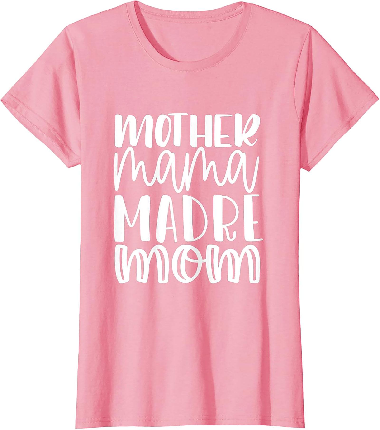  Mother Mama Madre Mom T-shirt Bilingual Graphic Tee