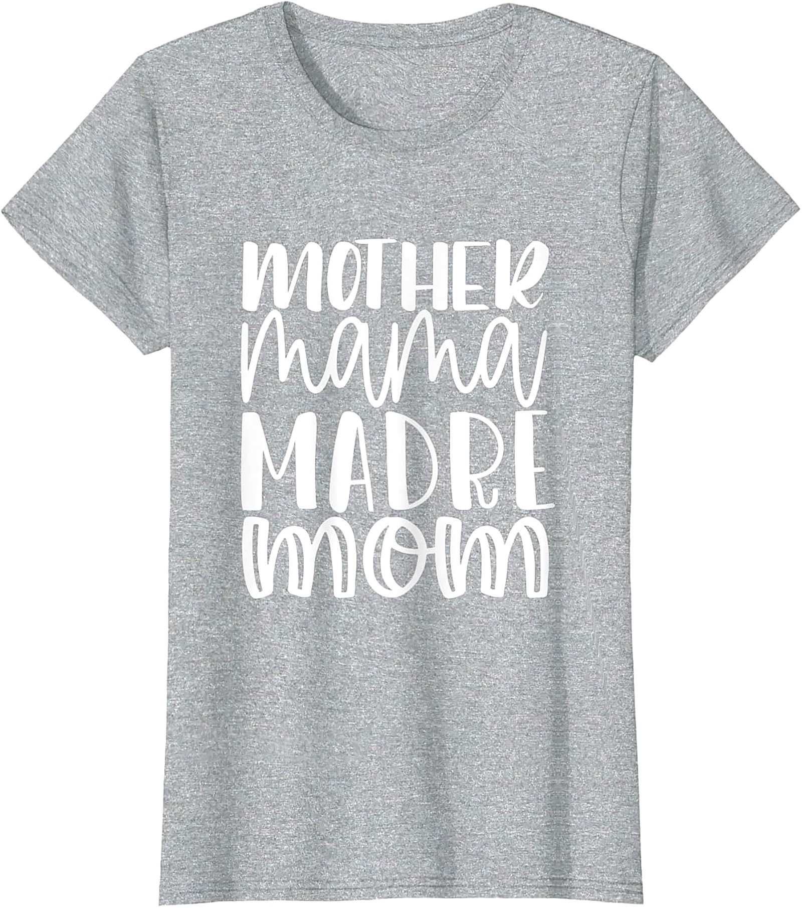  Mother Mama Madre Mom T-shirt Bilingual Graphic Tee
