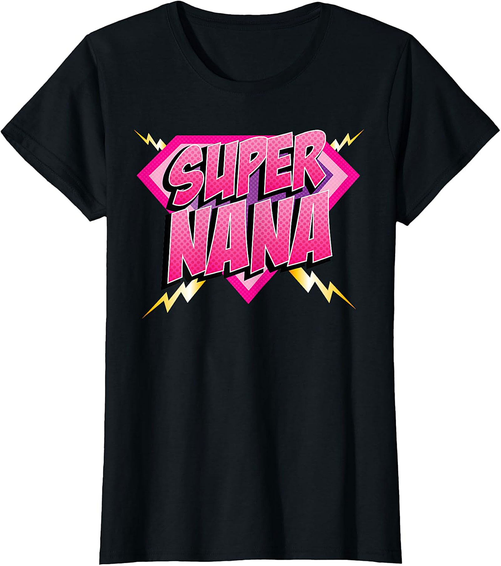  Super Nana T-shirt | Superhero Graphic Tee for Grandma