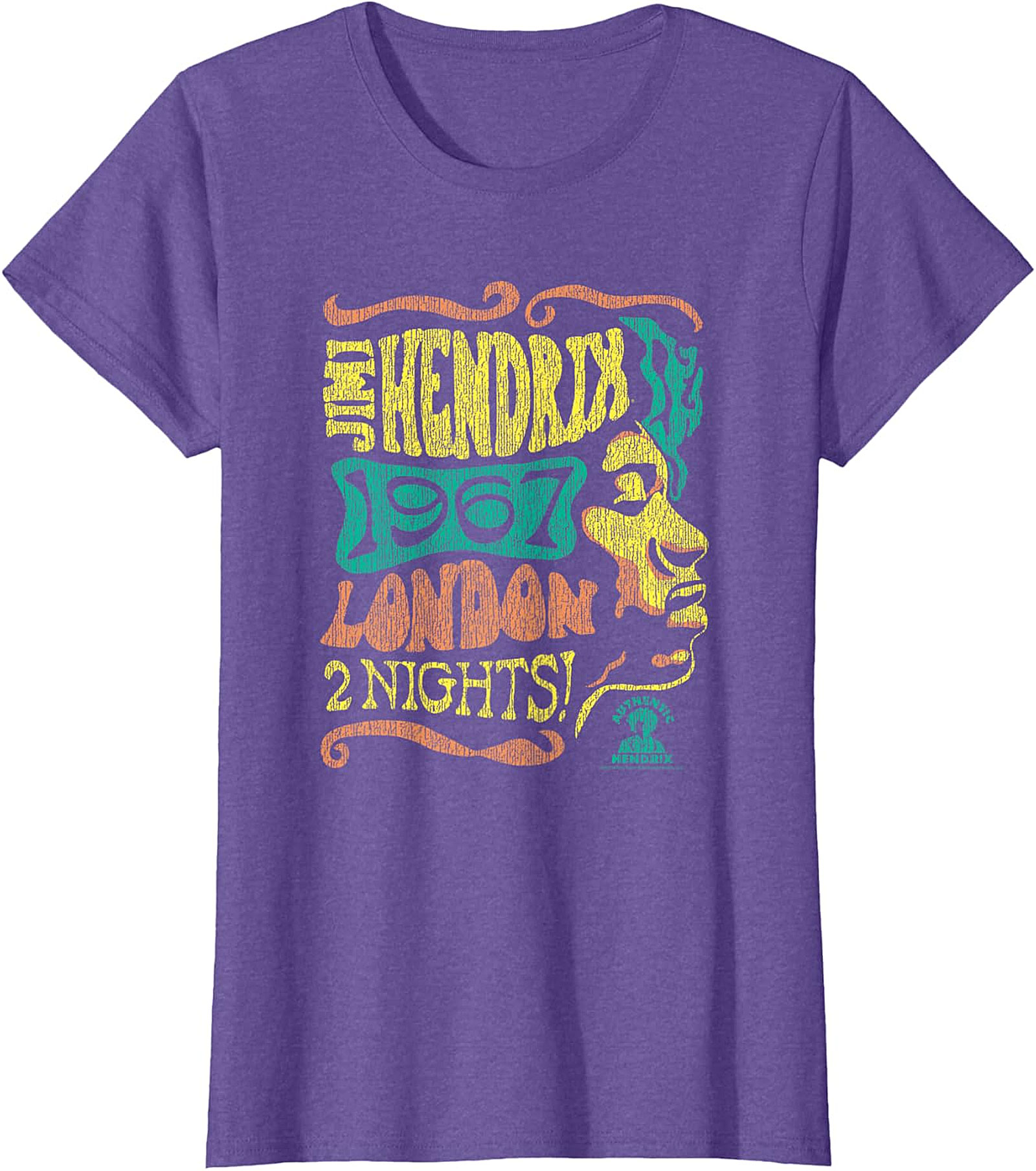  Jimi Hendrix 1967 London Graphic Tee | Vintage Rock Shirt