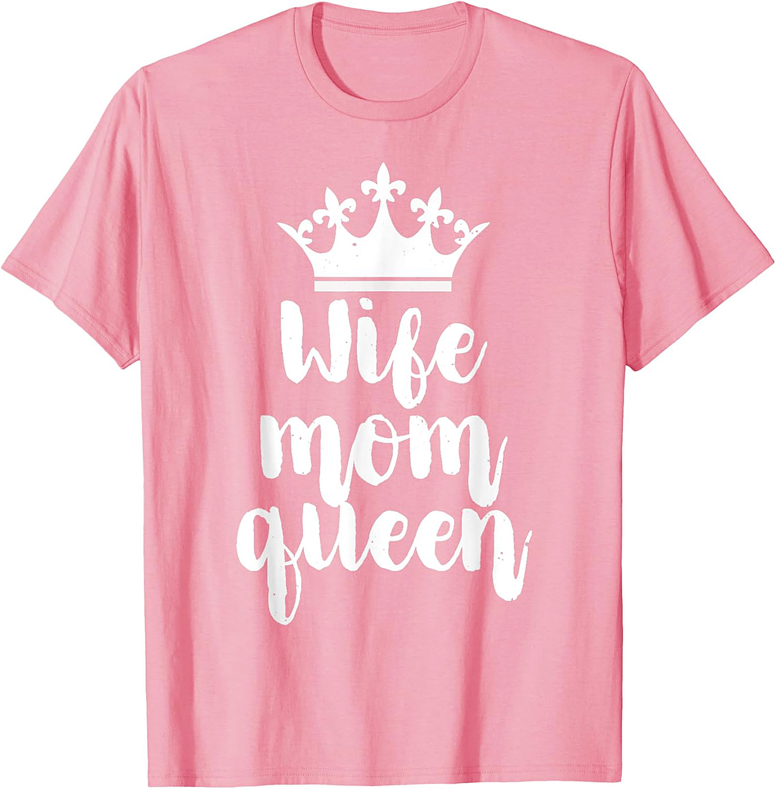 Wife Mom Queen T-shirt | Soft Cotton Funny Graphic Tee