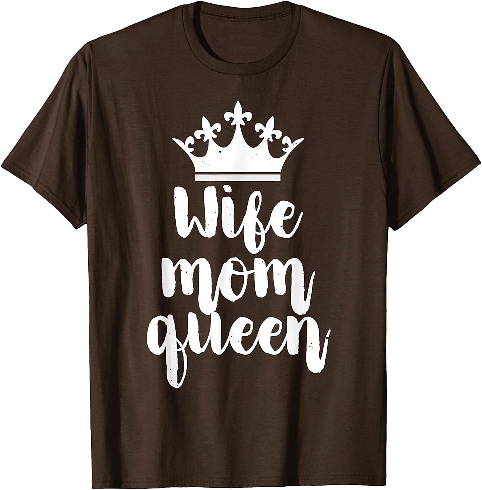 Wife Mom Queen T-shirt | Soft Cotton Funny Graphic Tee